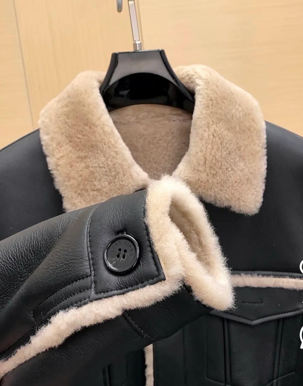 Кожаные Куртки И Дублёнки Женские Loro Piana 618511