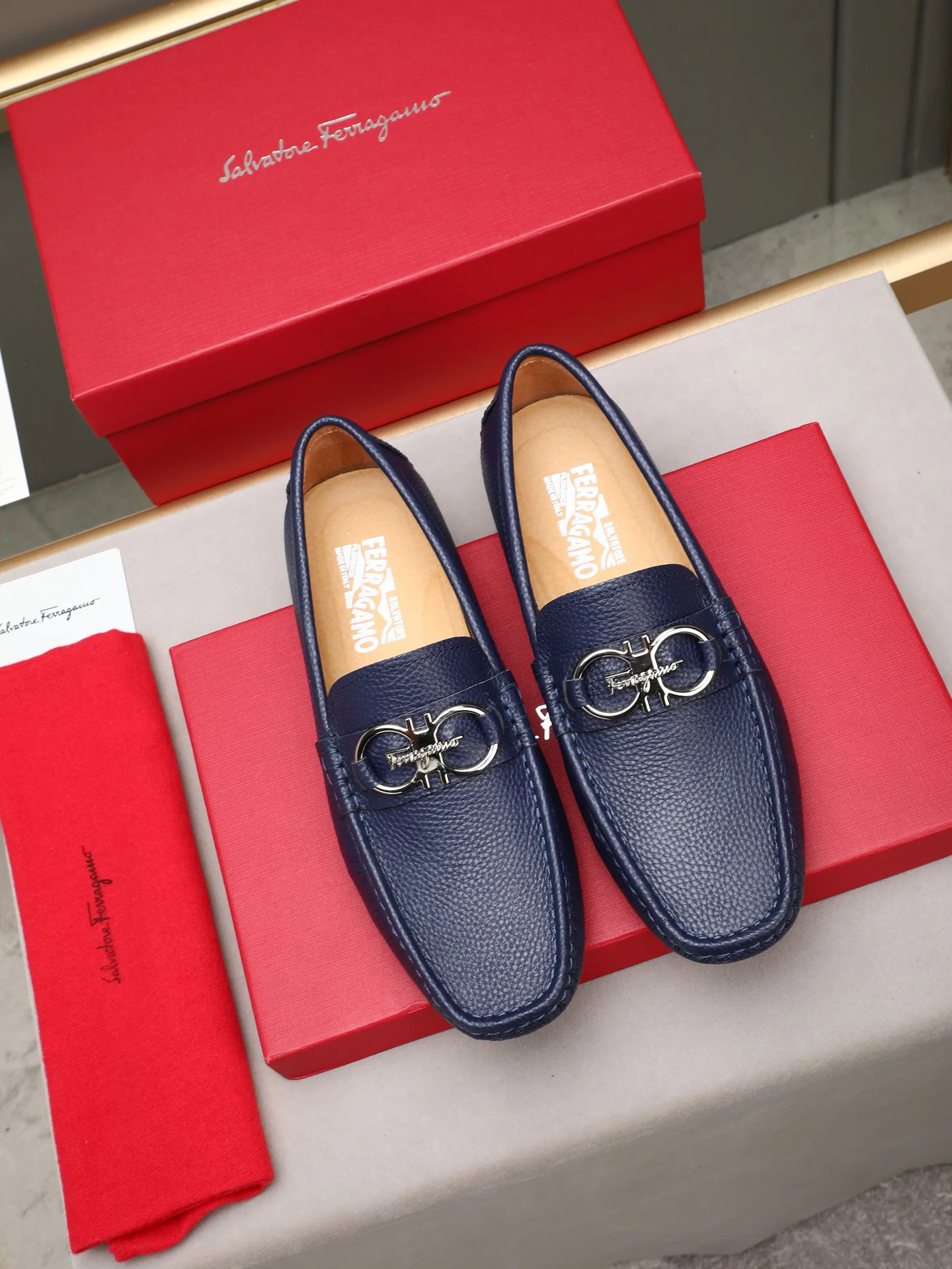 Мокасины Мужские Salvatore Ferragamo 5933245