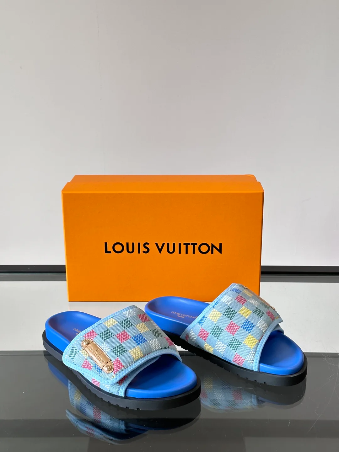 Шлепанцы Мужские Louis Vuitton 74033