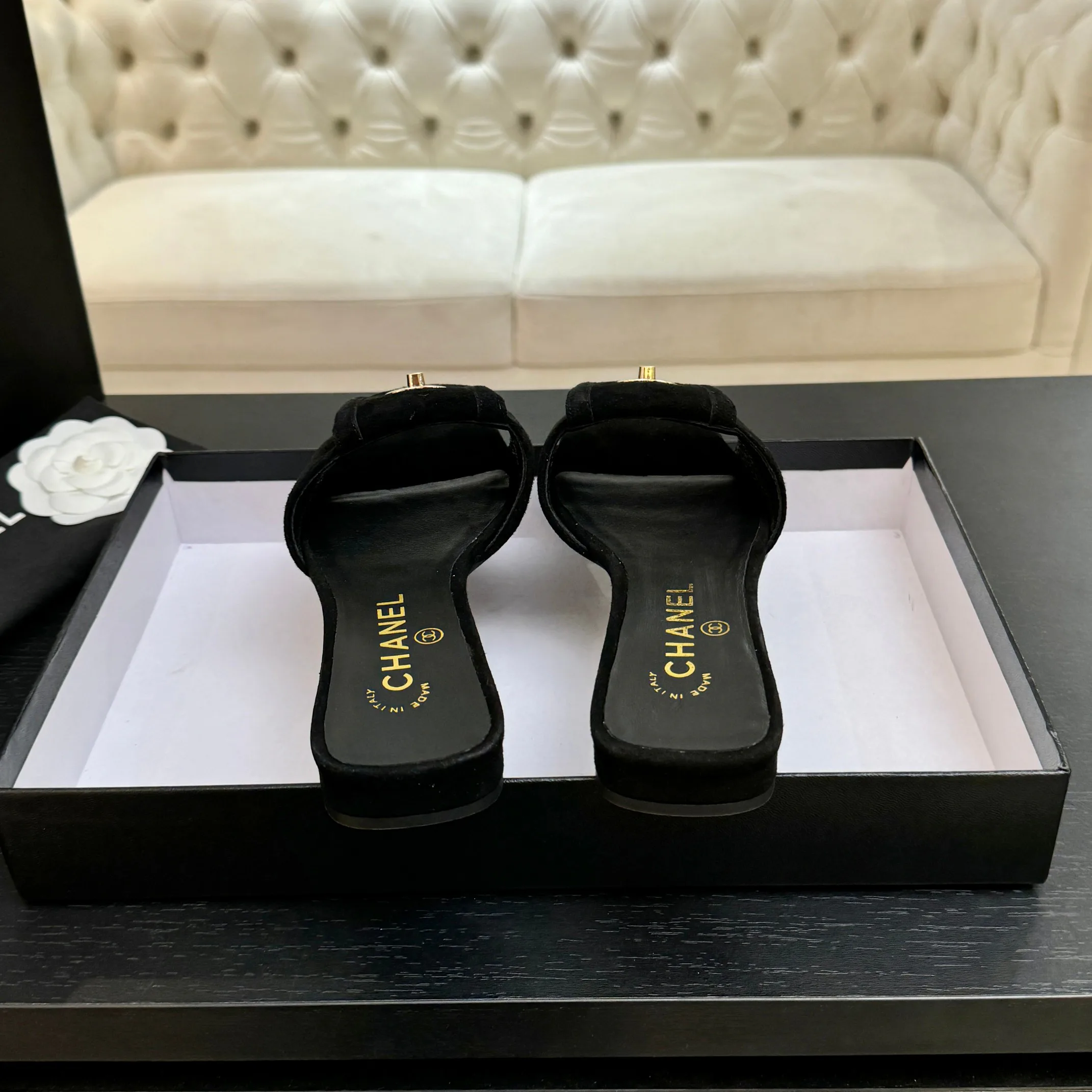 Шлепанцы Женские Chanel 12208627