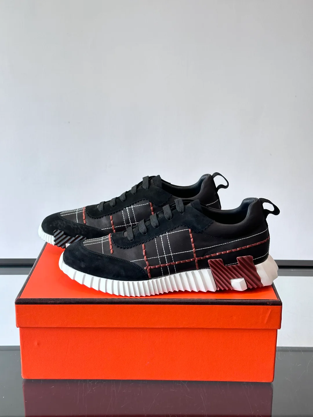 Кроссовки Мужские Hermes 1002709