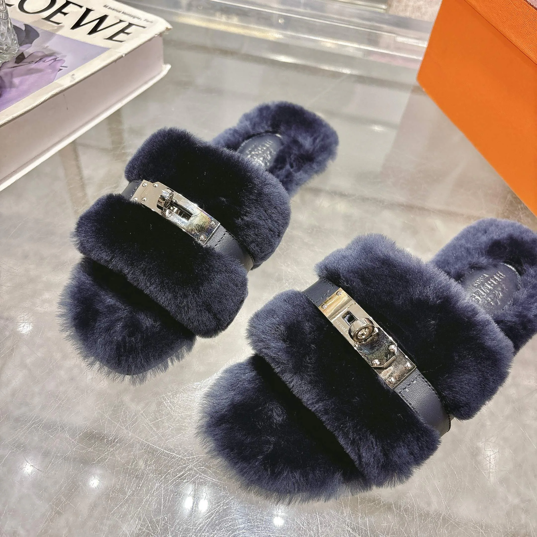 Тапочки Женские Hermes 17949065
