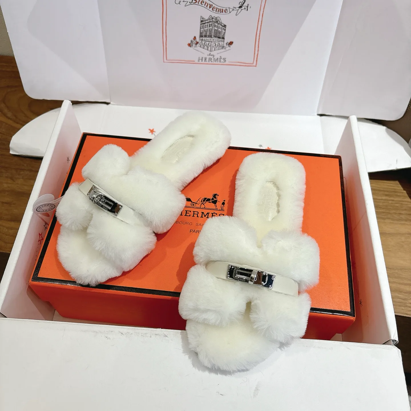 Тапочки Женские Hermes 4500882