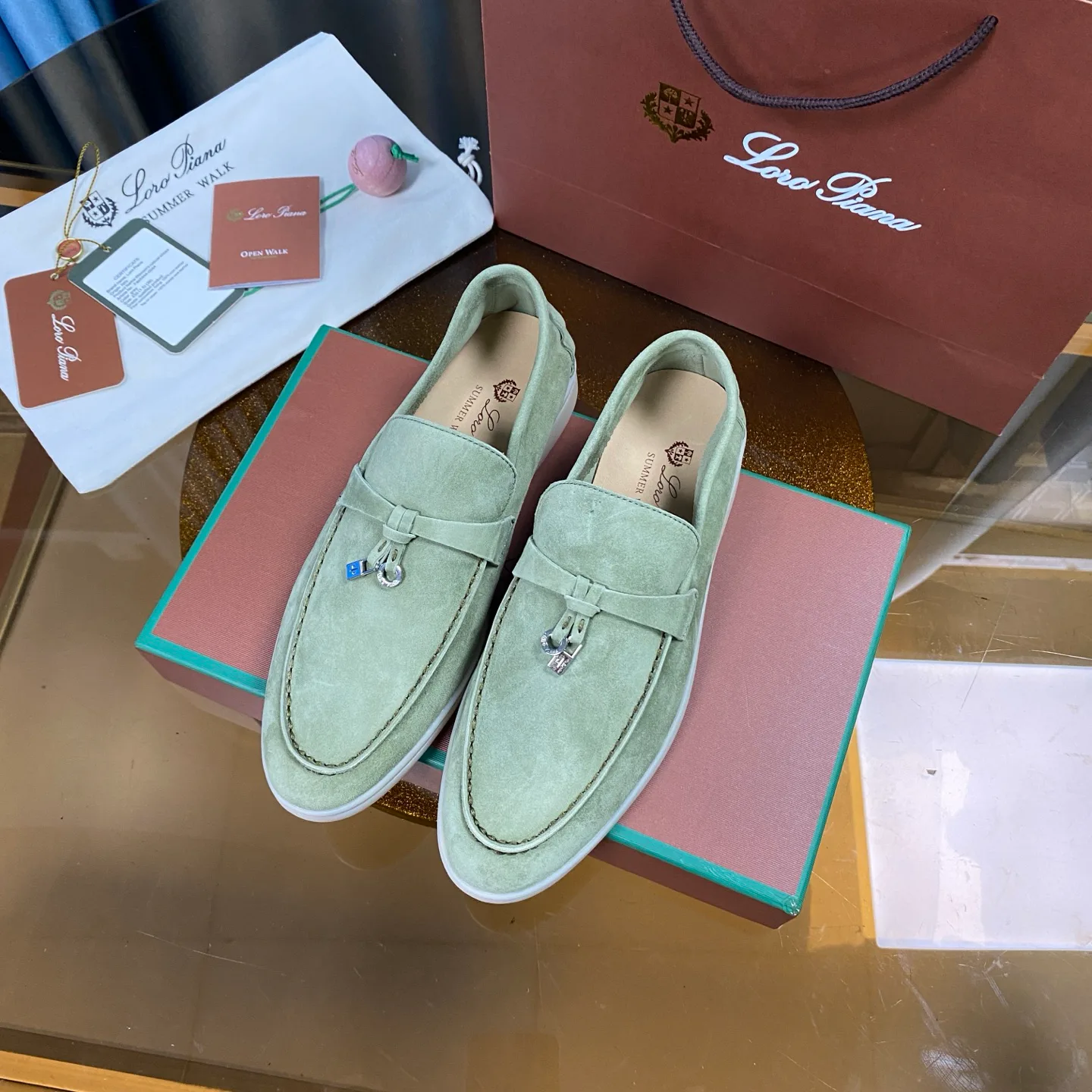 Лоферы И Мокасины Женские Loro Piana 10038652