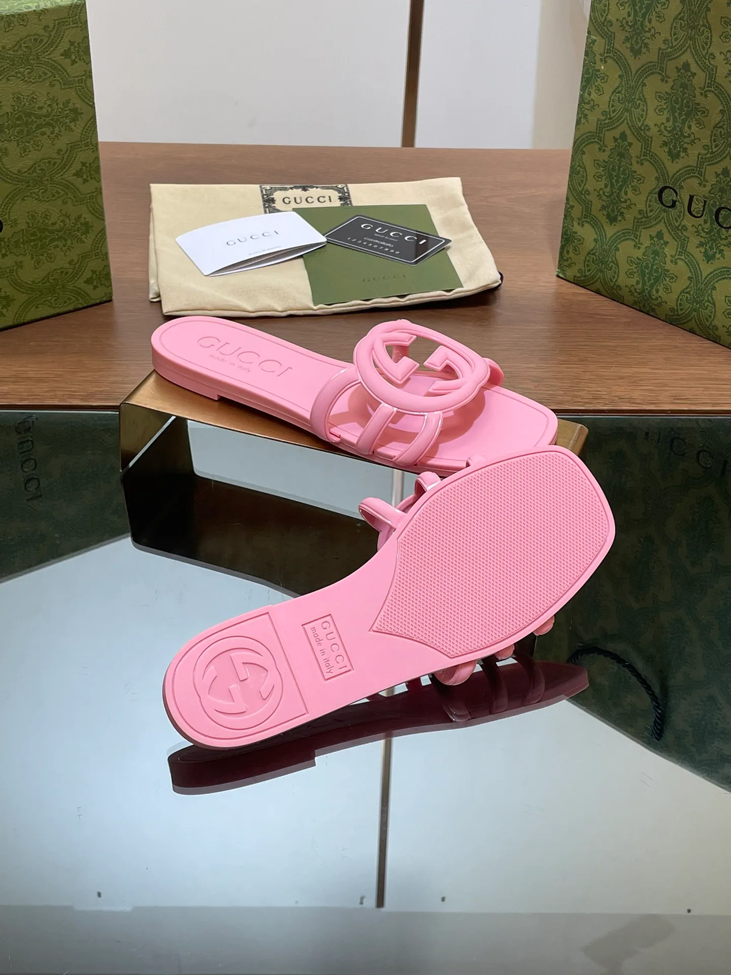 Шлепанцы Женские Gucci 34964