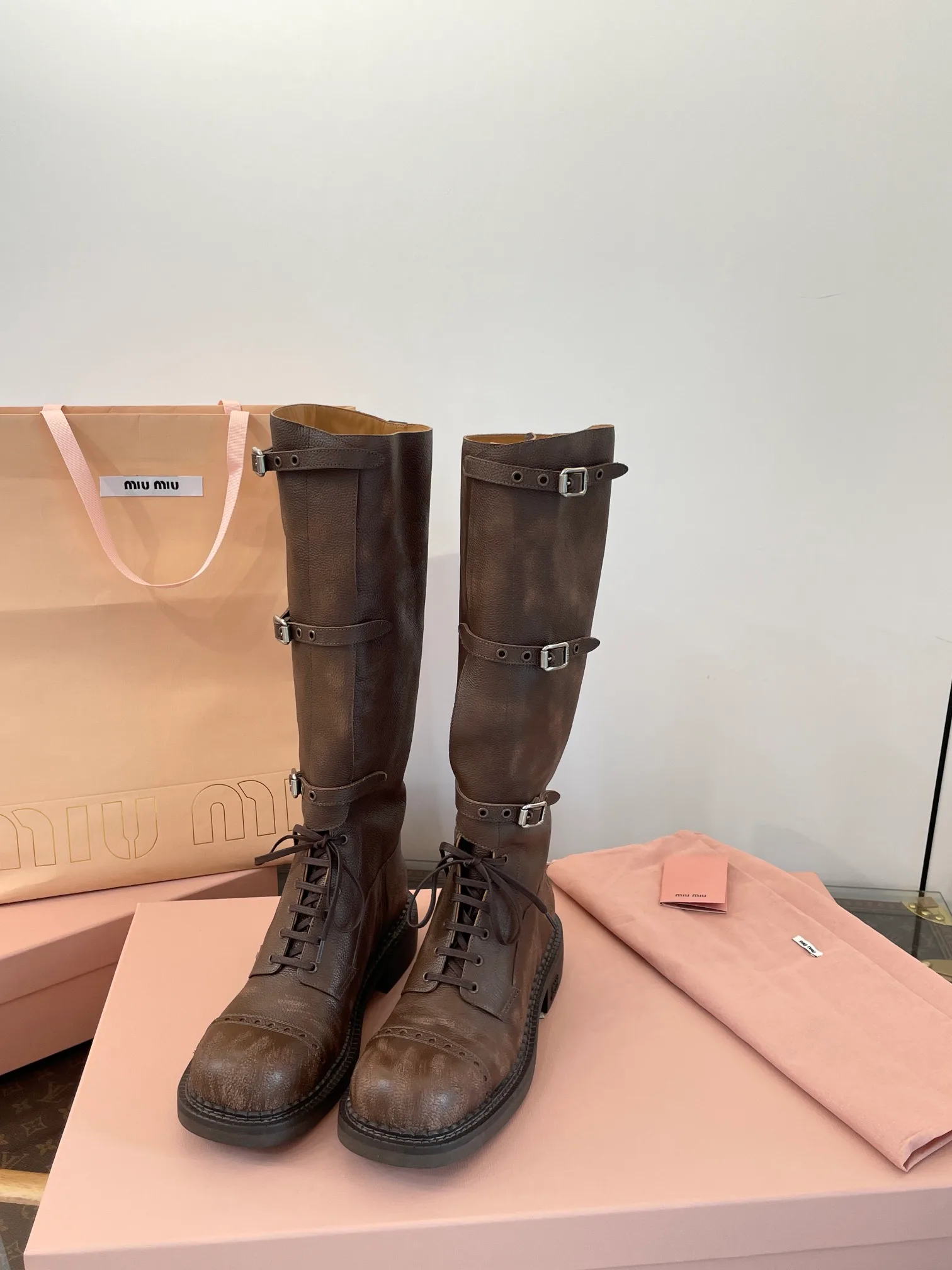 Сапоги Женские Miu Miu 18132668
