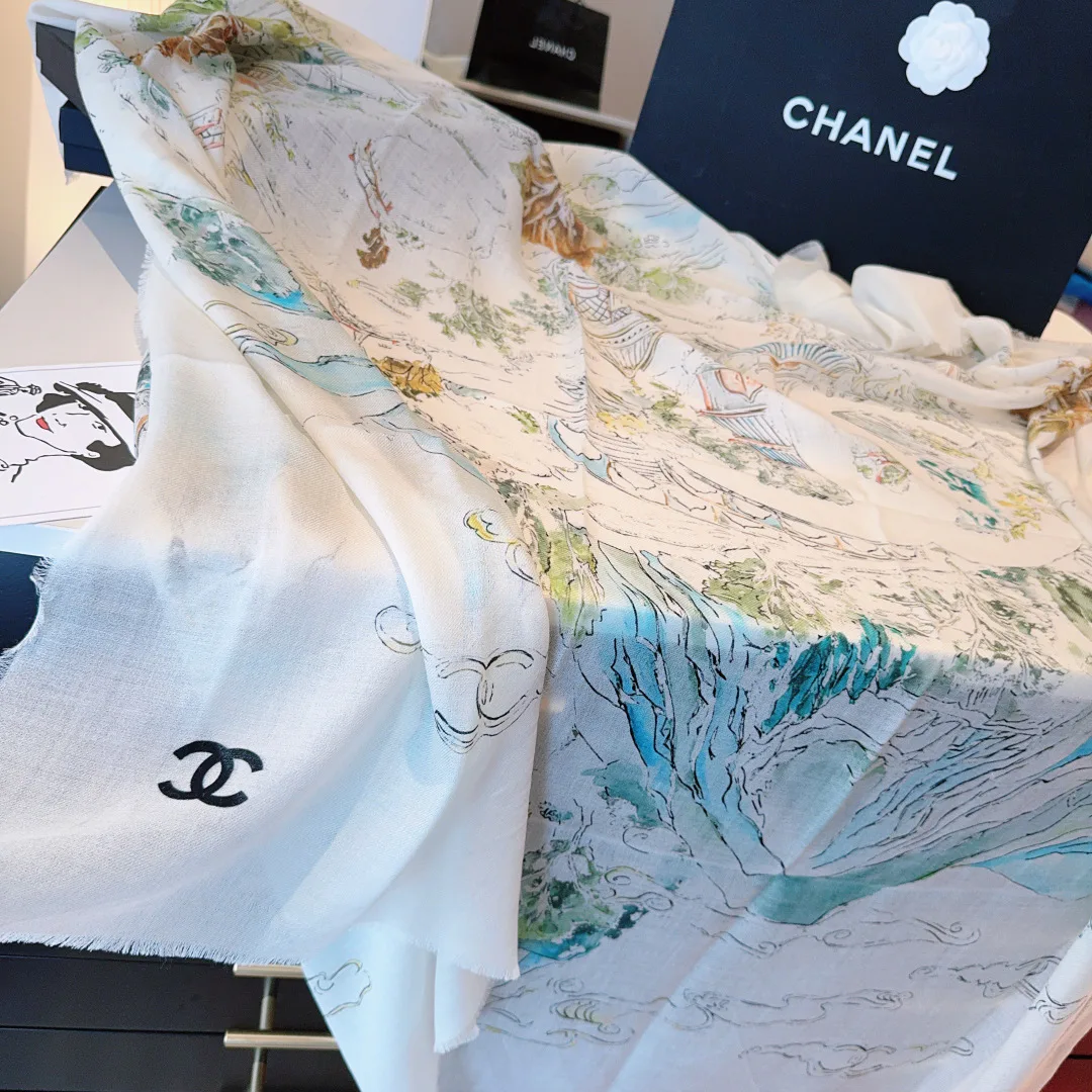 Шарфы Chanel 412451