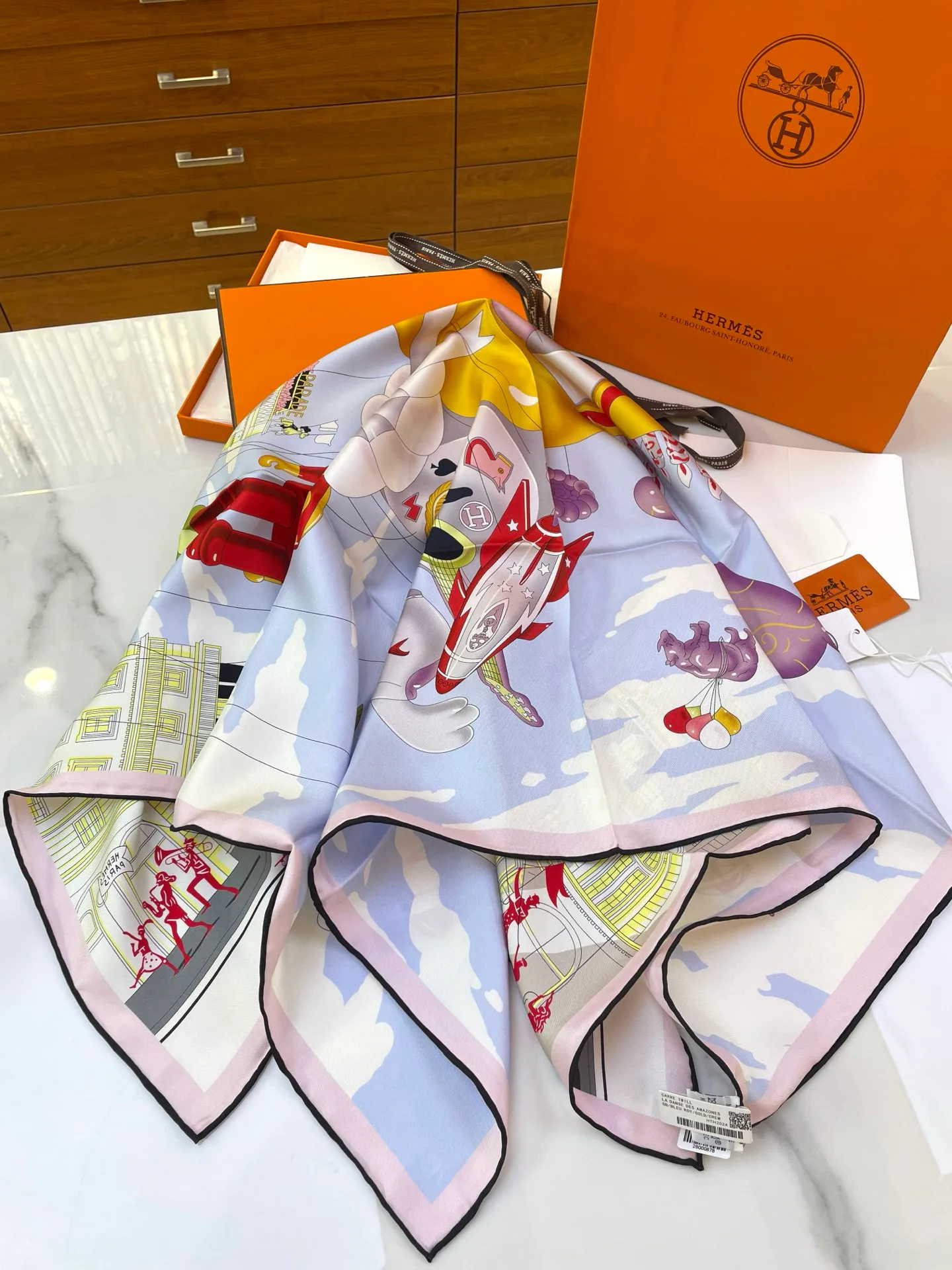 Шарфы Hermes 104746