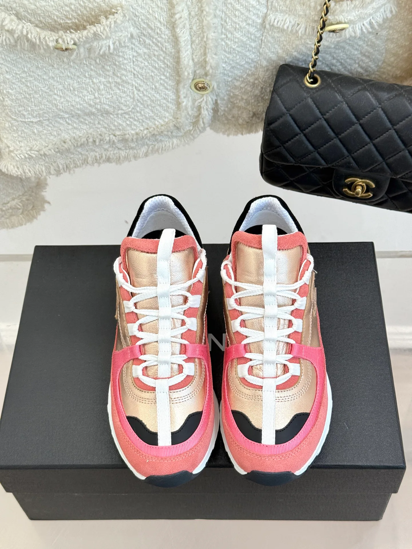 Кроссовки Женские Chanel 9176989