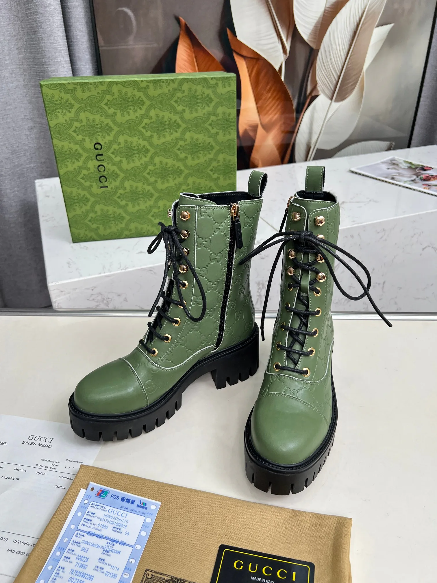 Ботинки Женские Gucci 5350837