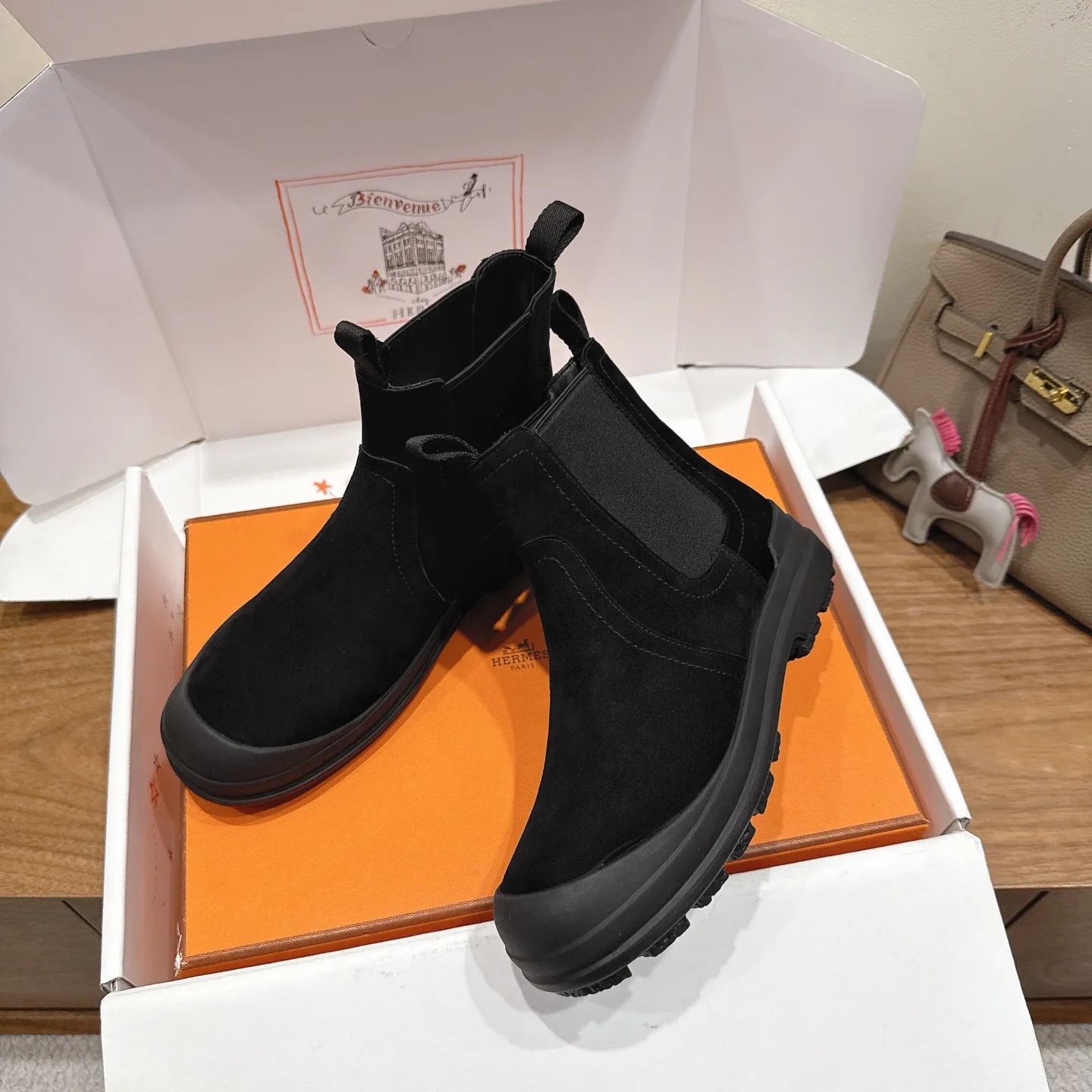 Ботинки Женские Hermes 673249