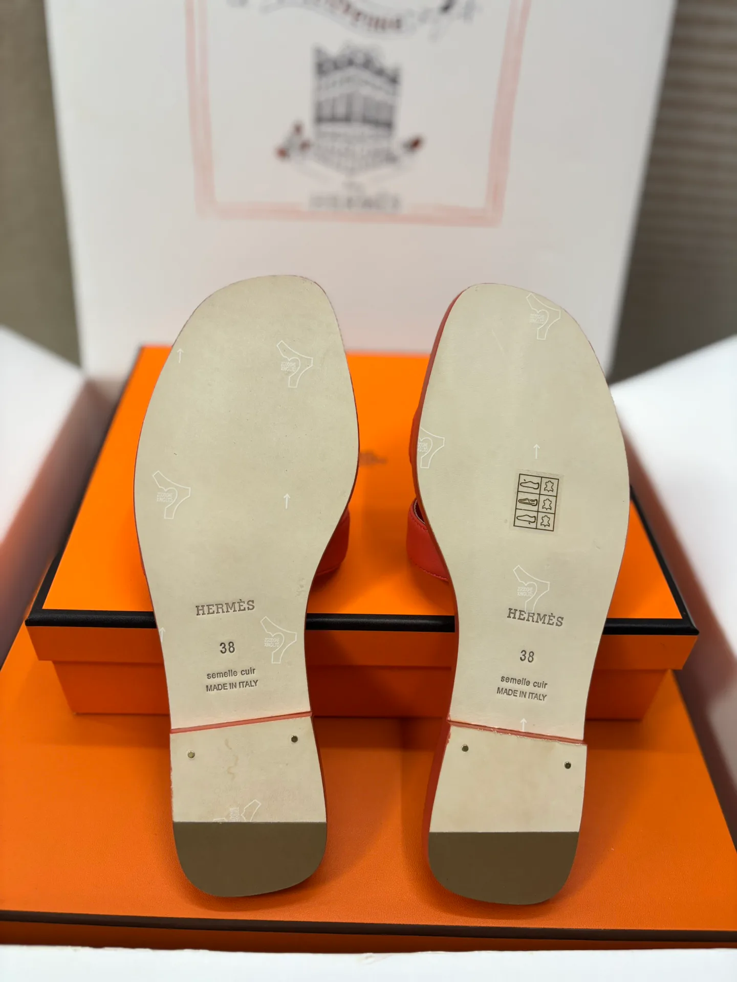 Шлепанцы Женские Hermes 395361