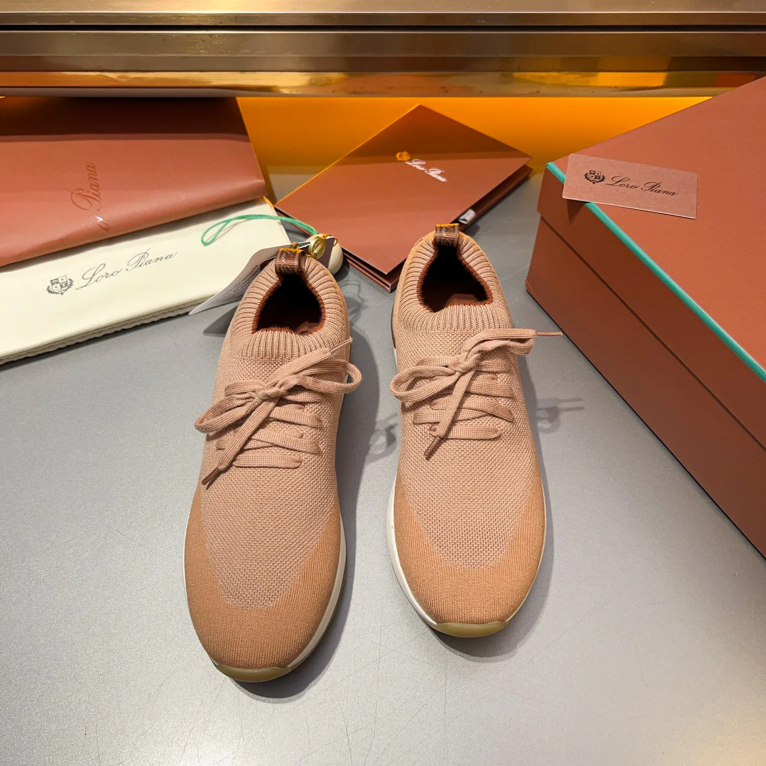 Кроссовки Мужские Loro Piana 18250759
