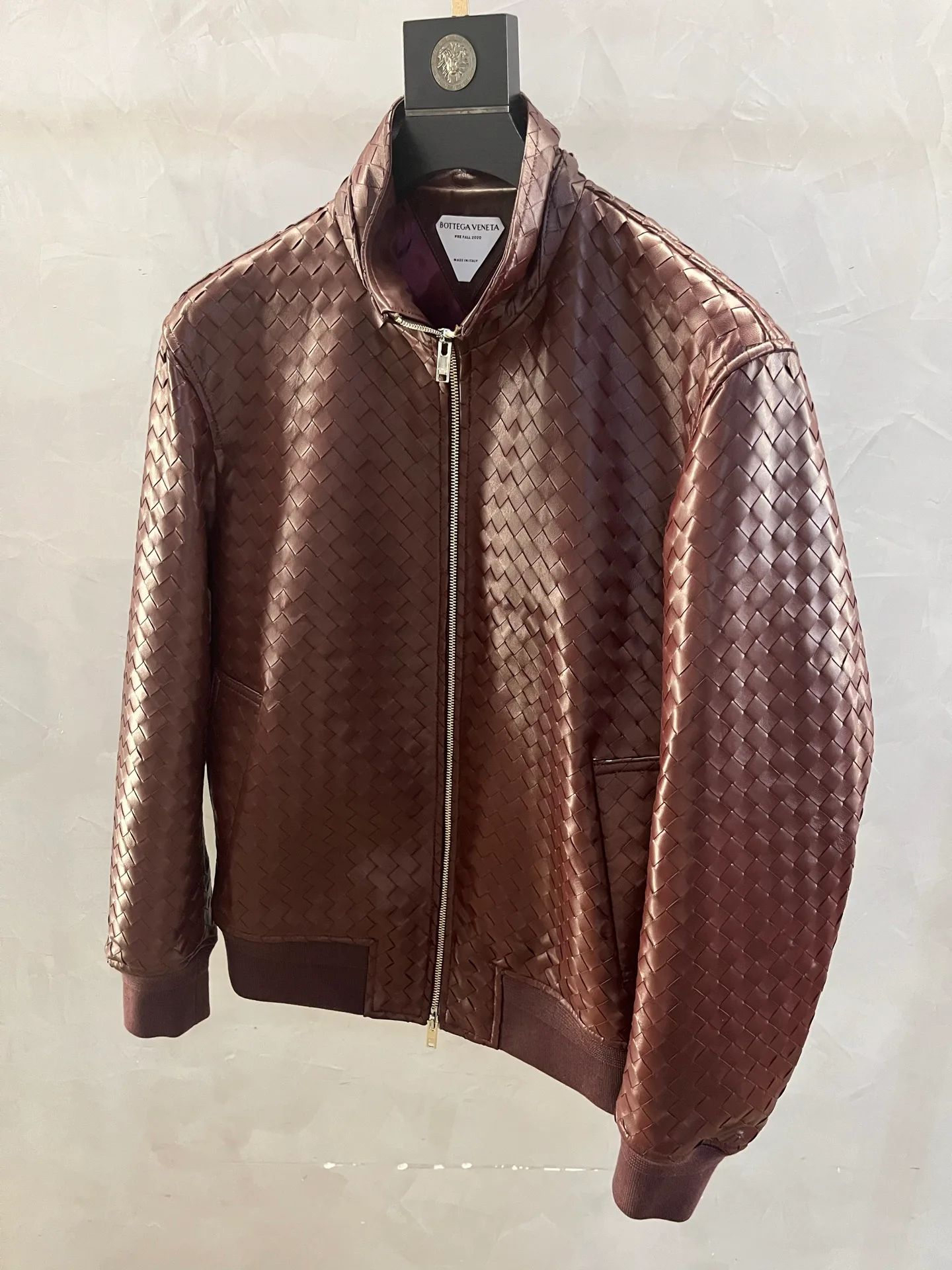 Кожаные Куртки И Дублёнки Мужские Bottega Veneta 860127