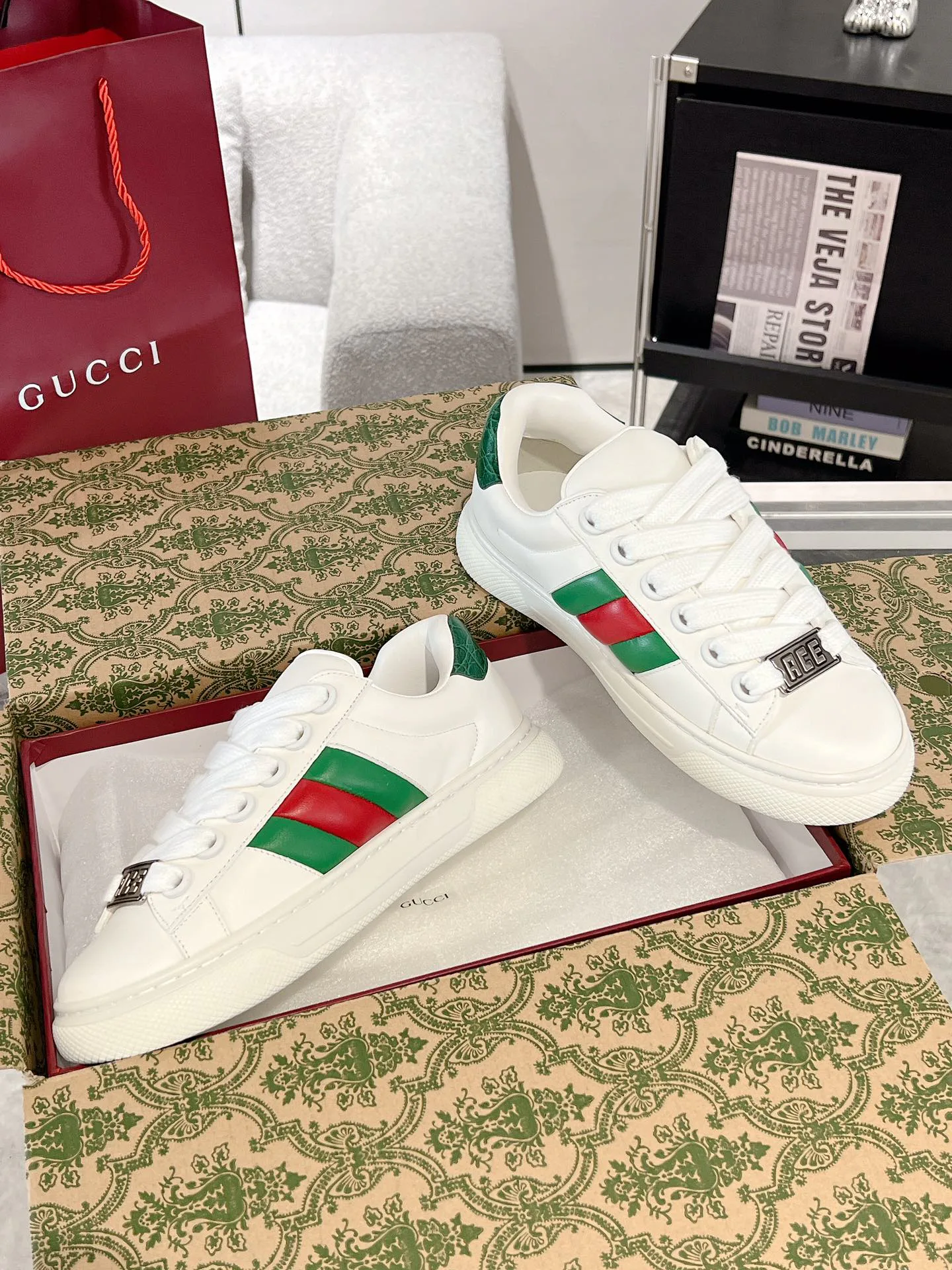 Кеды Мужские Gucci 24851