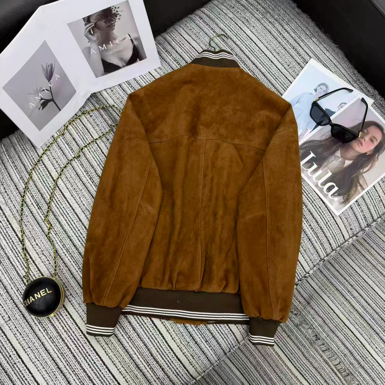 Кожаные Куртки И Дублёнки Женские Miu Miu 11520115