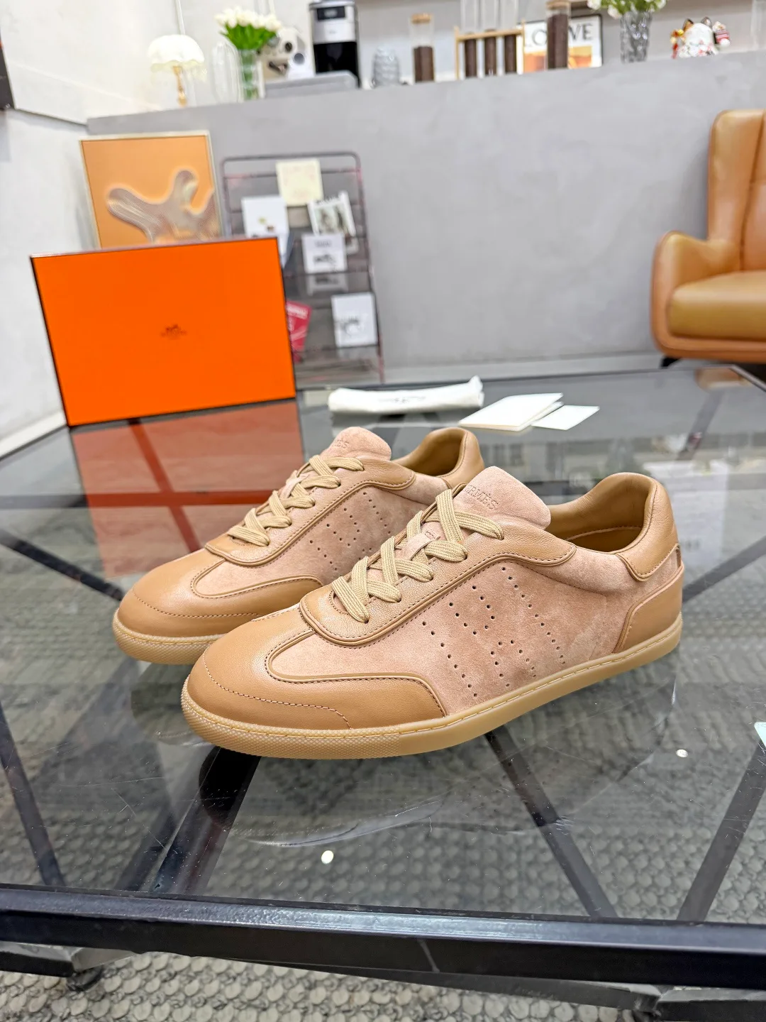 Кроссовки Мужские Hermes 17951086
