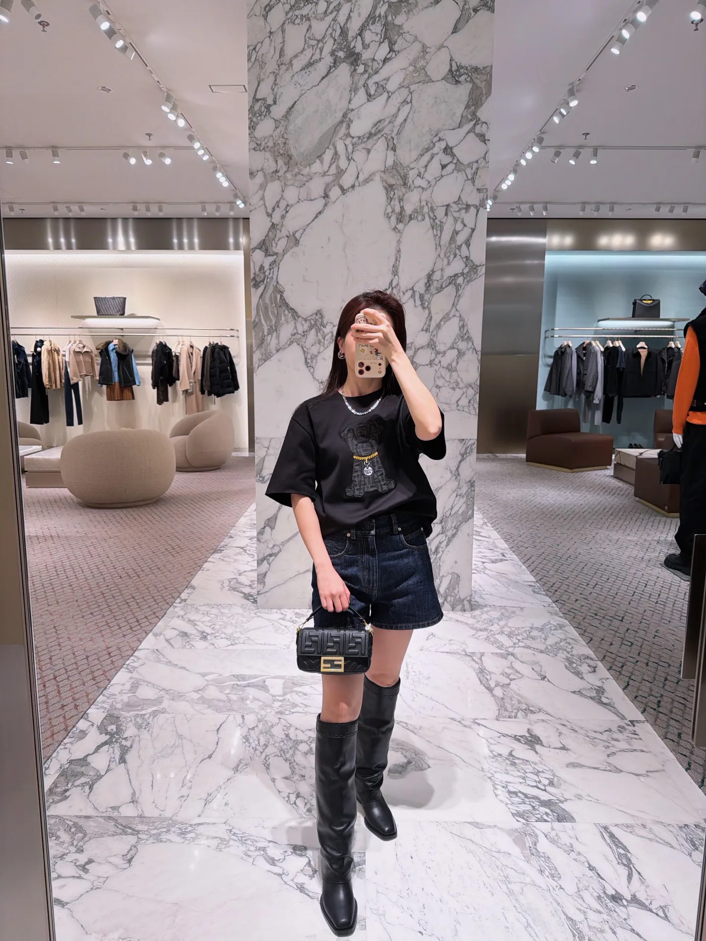 Футболки Женские Fendi 1524361