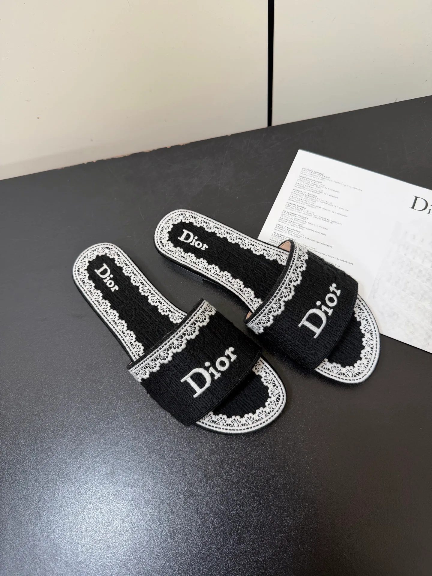 Шлепанцы Женские Christian Dior 565529