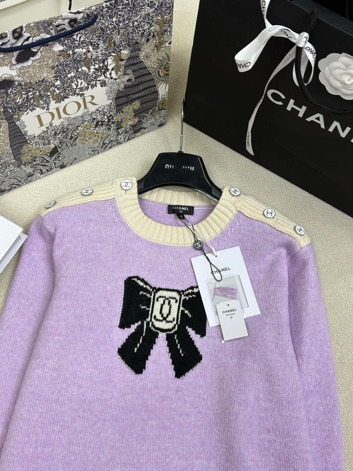 Джемперы И Свитеры Женские Chanel 834300