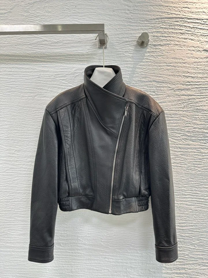 Кожаные Куртки И Дублёнки Женские Saint Laurent 17733498