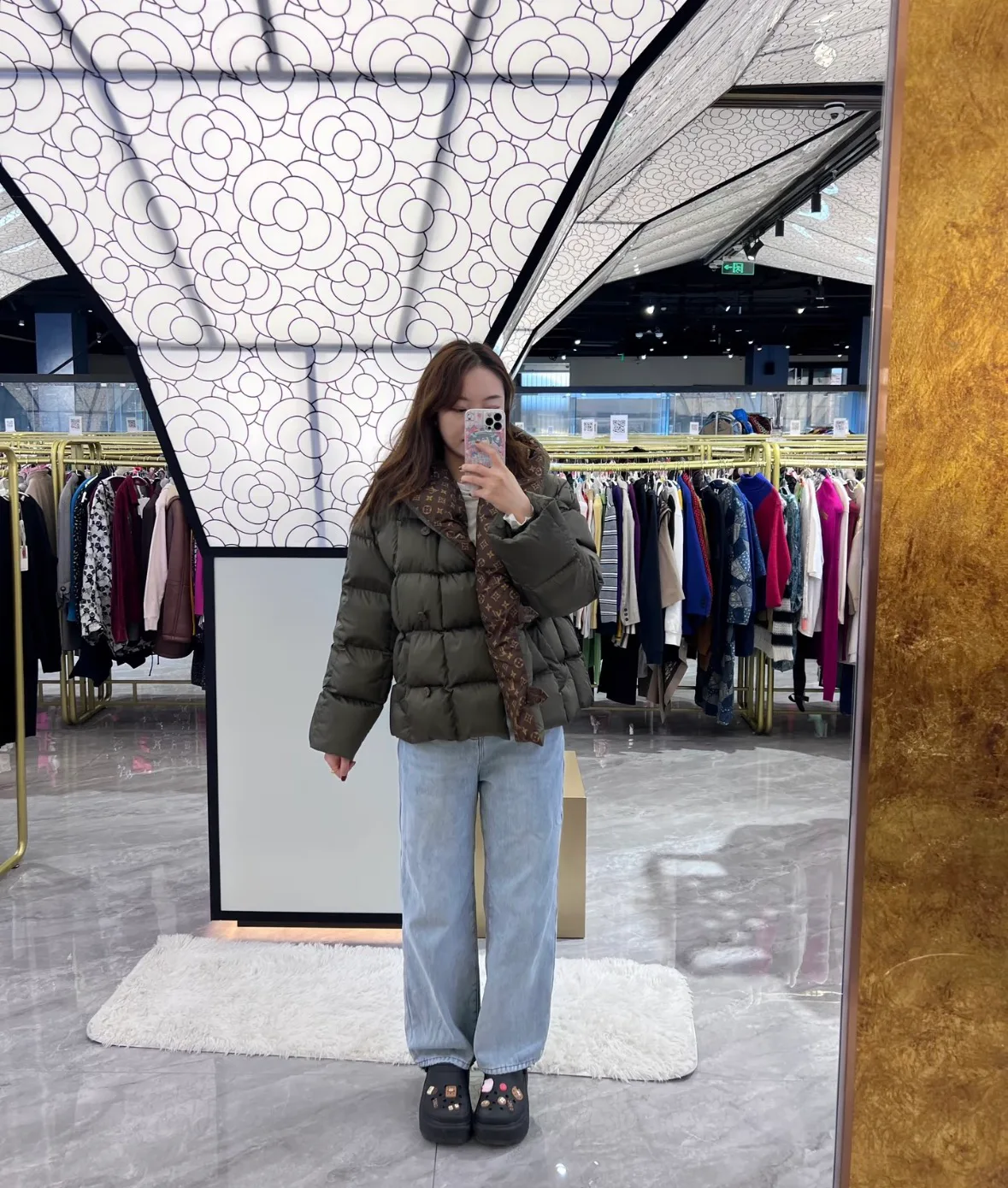Куртки И Пуховики Женские Louis Vuitton 19492617