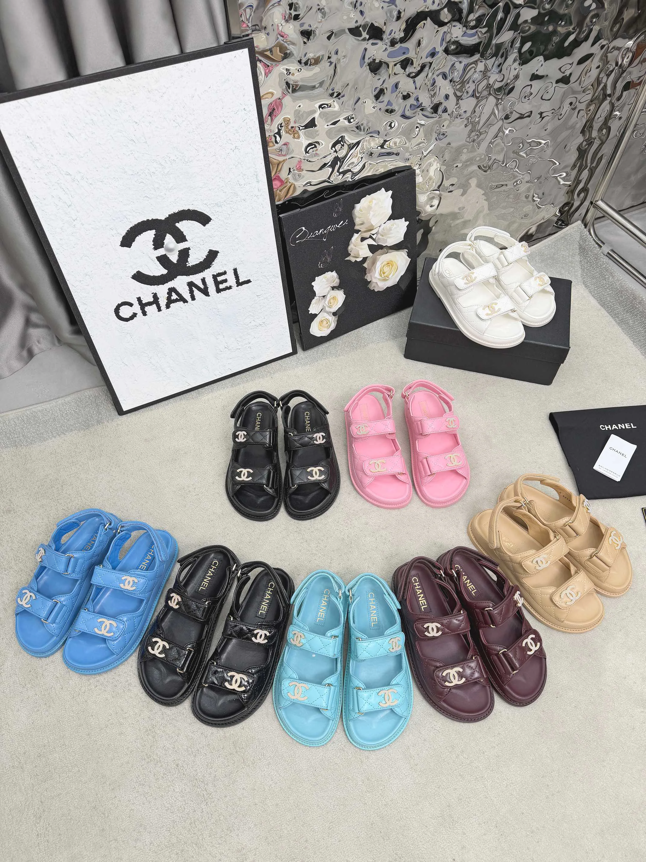 Босоножки Женские Chanel 11633066
