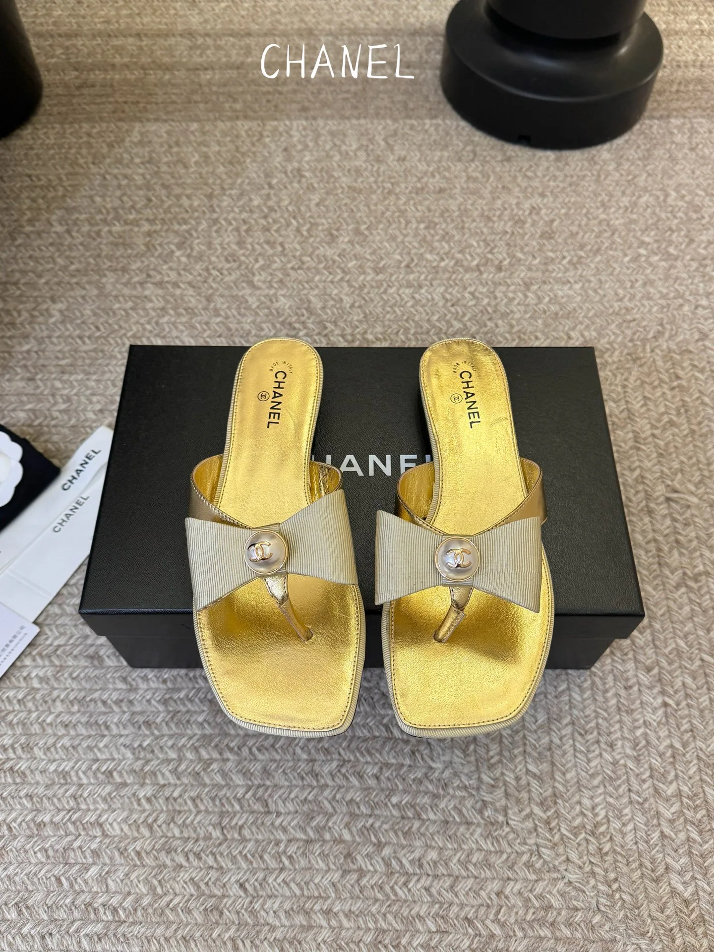 Шлепанцы Женские Chanel 17220371