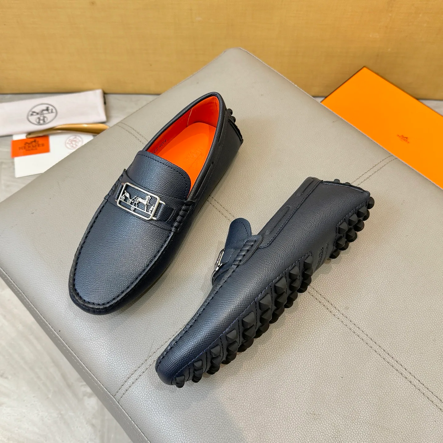 Лоферы Мужские Hermes 236088