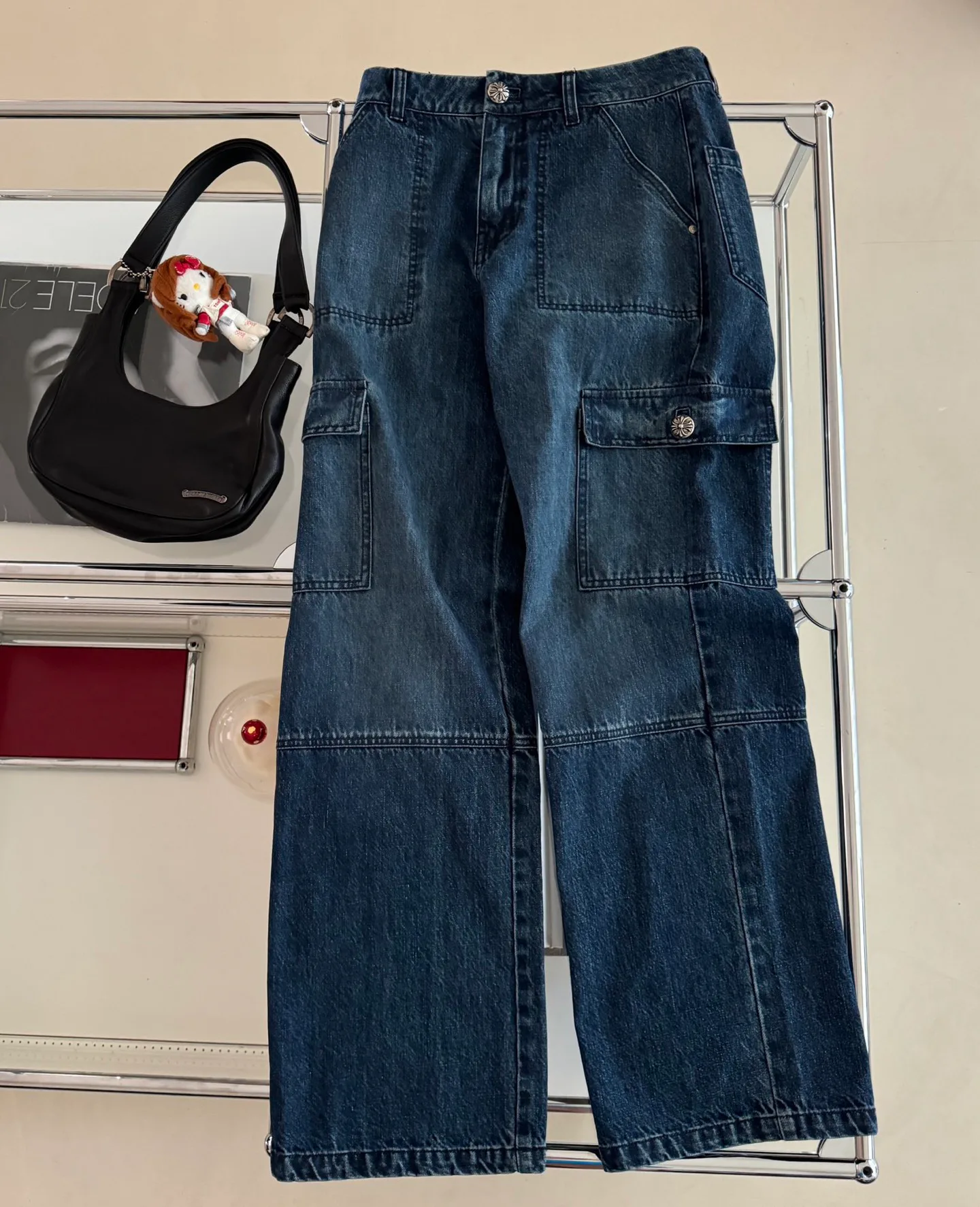 Джинсы Женские Chrome Hearts 13215731