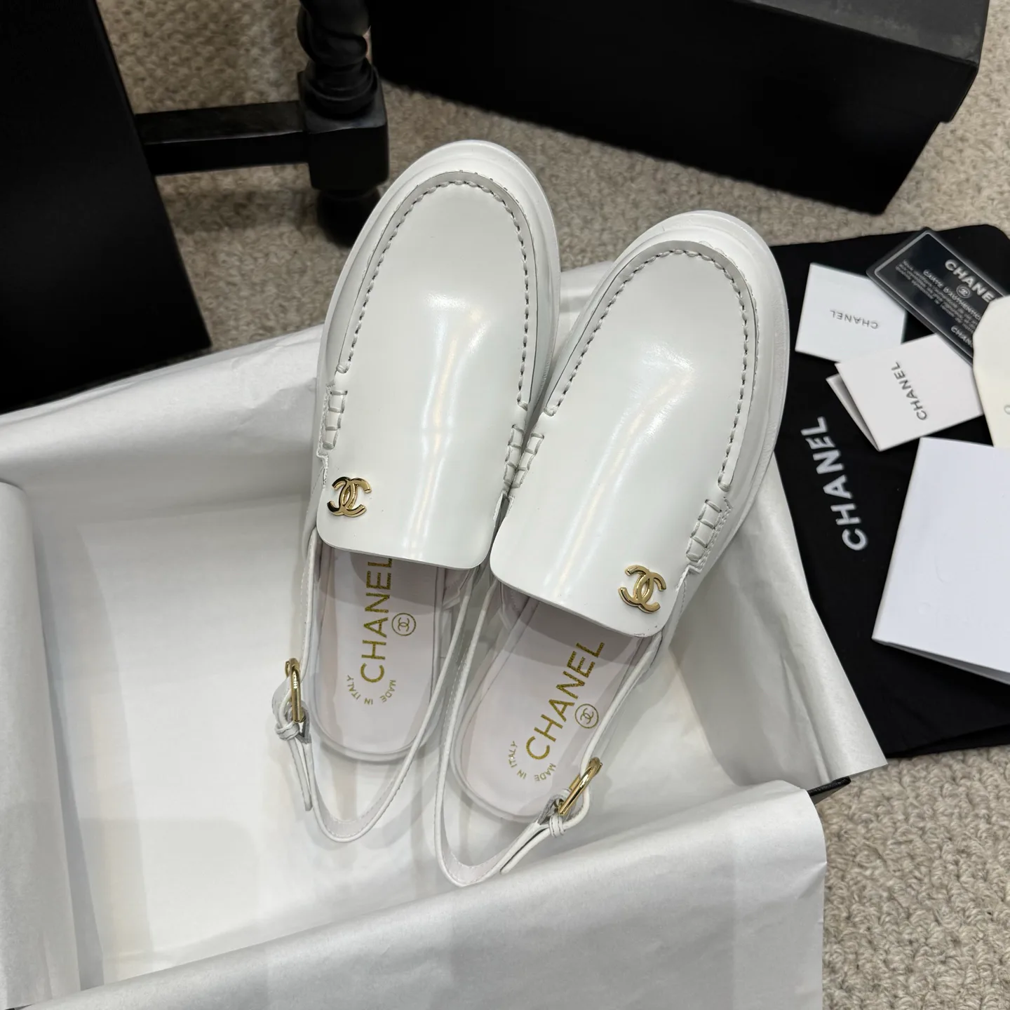 Лоферы И Мокасины Женские Chanel 11152793