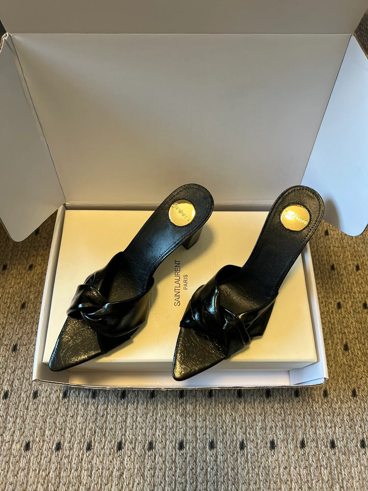 Мюли И Сабо Женские Saint Laurent 10835411