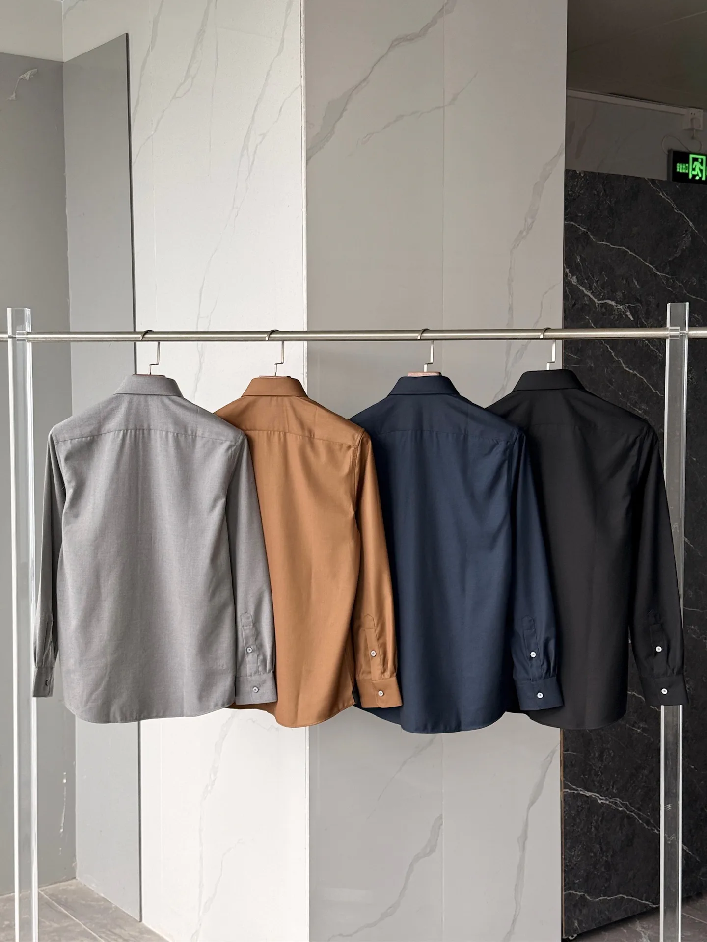 Рубашки Мужские Zegna 18711667