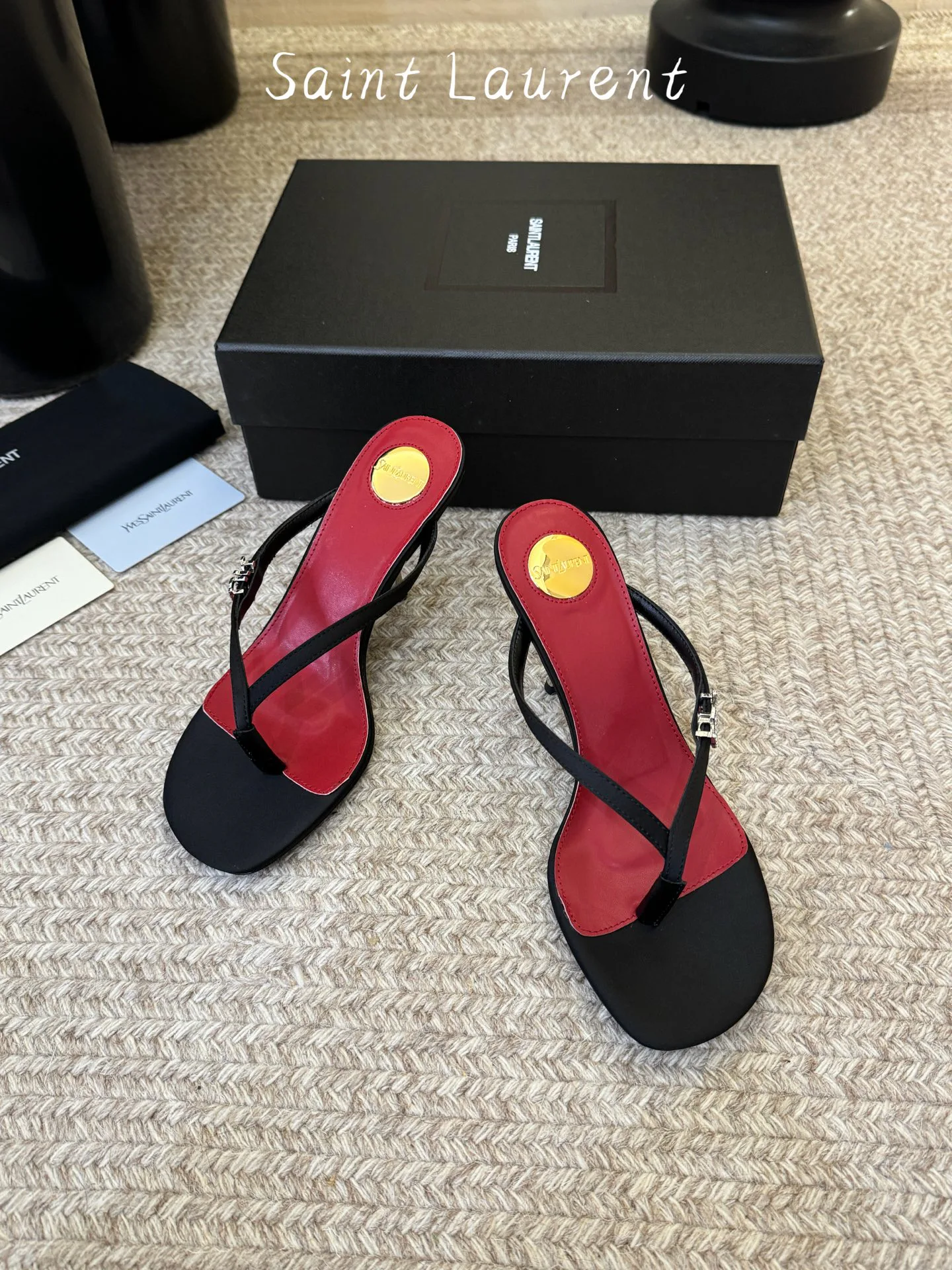 Босоножки Женские Saint Laurent 13077806