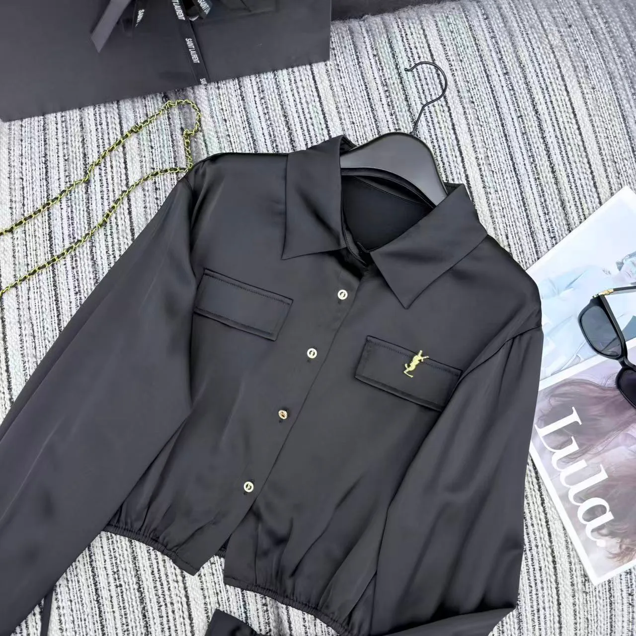 Рубашки Женские Saint Laurent 11660460