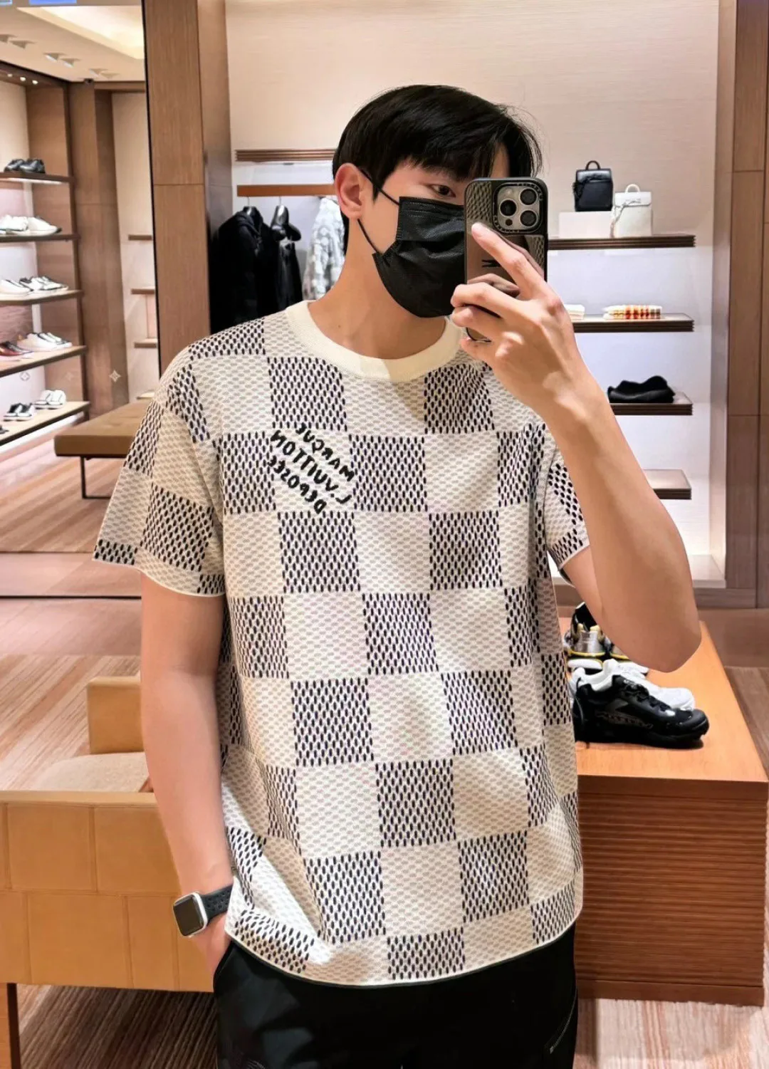 Футболки Мужские Louis Vuitton 6839630