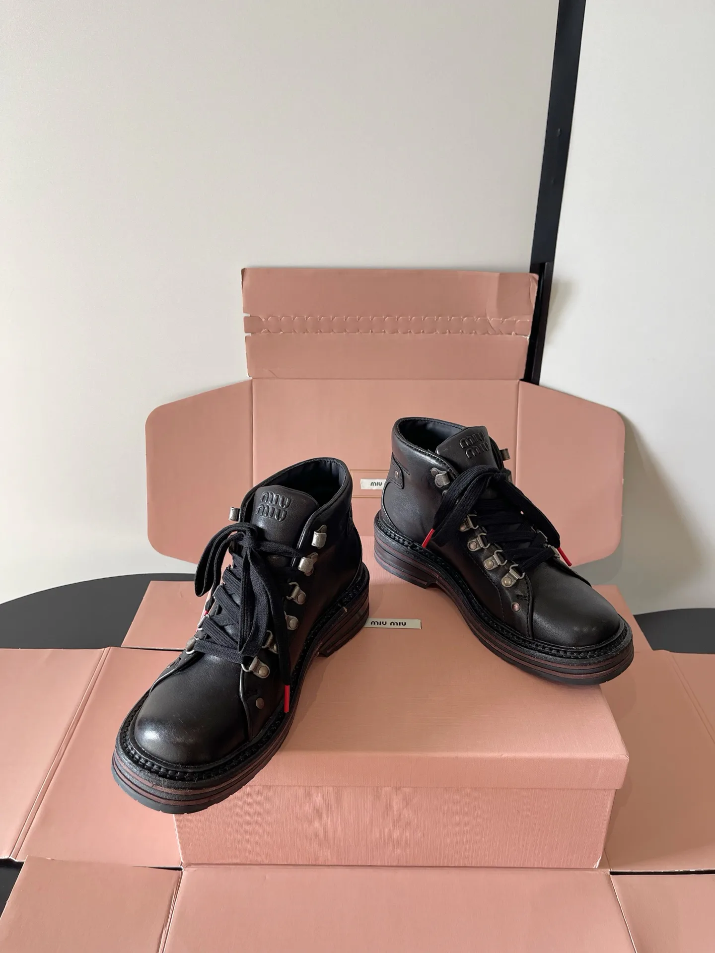 Ботинки Женские Miu Miu 18989458