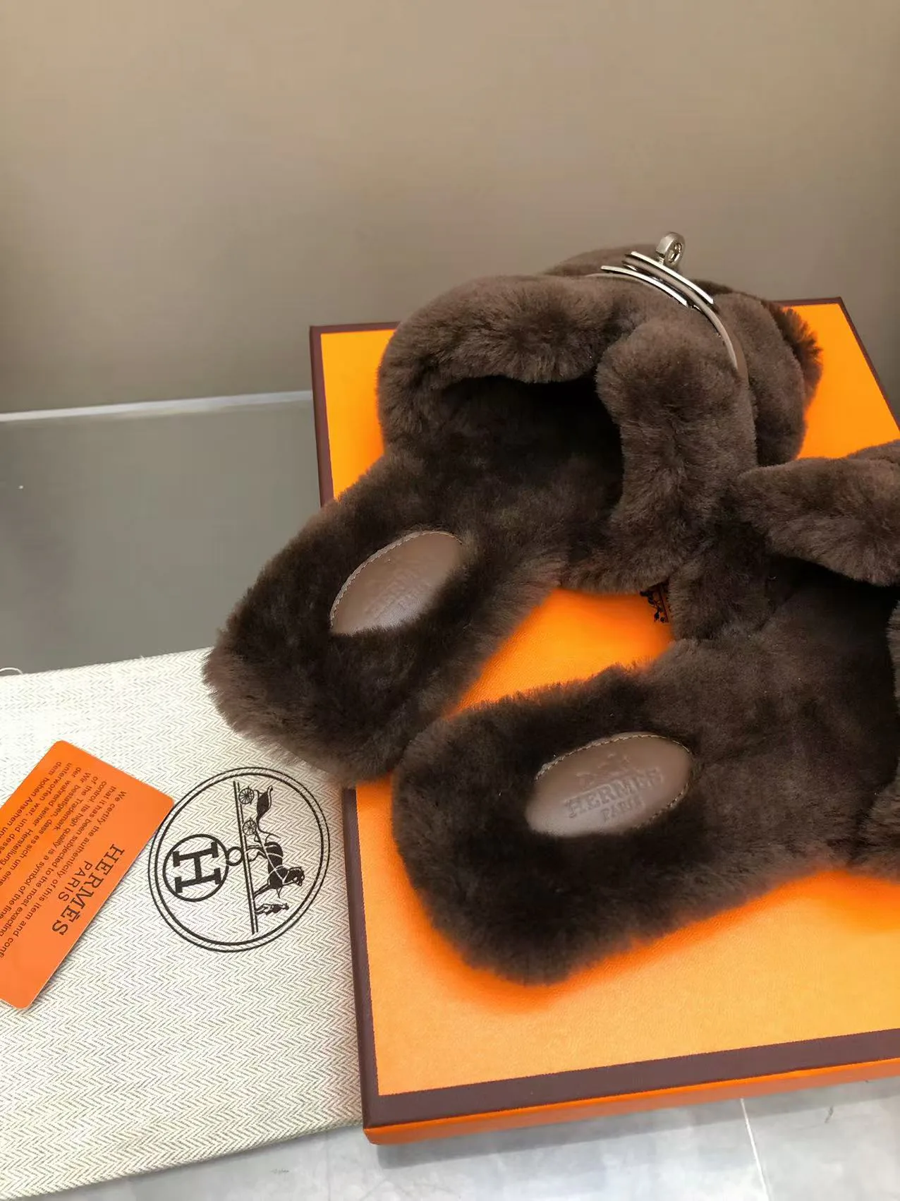 Тапочки Женские Hermes 65353