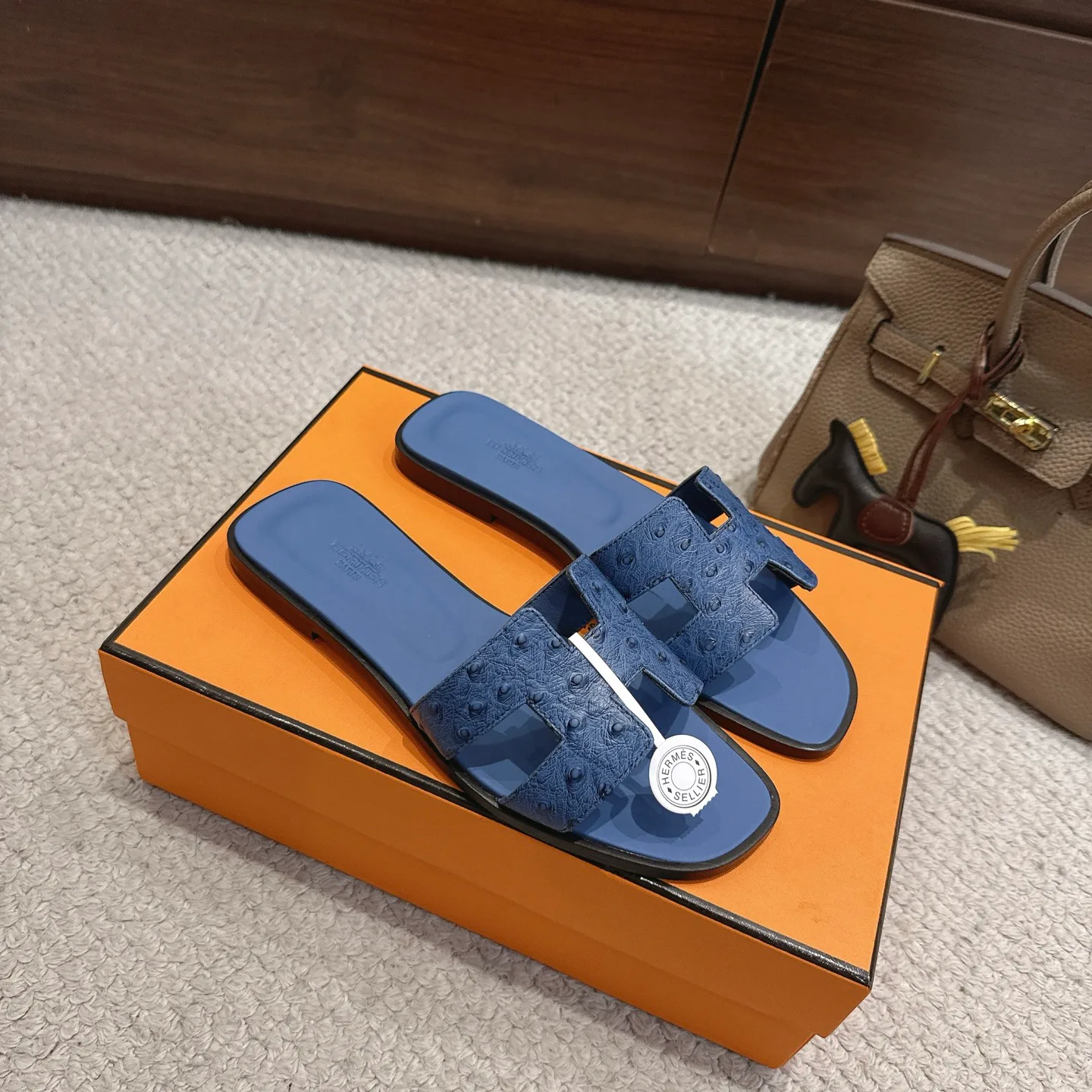 Шлепанцы Женские Hermes 17480726