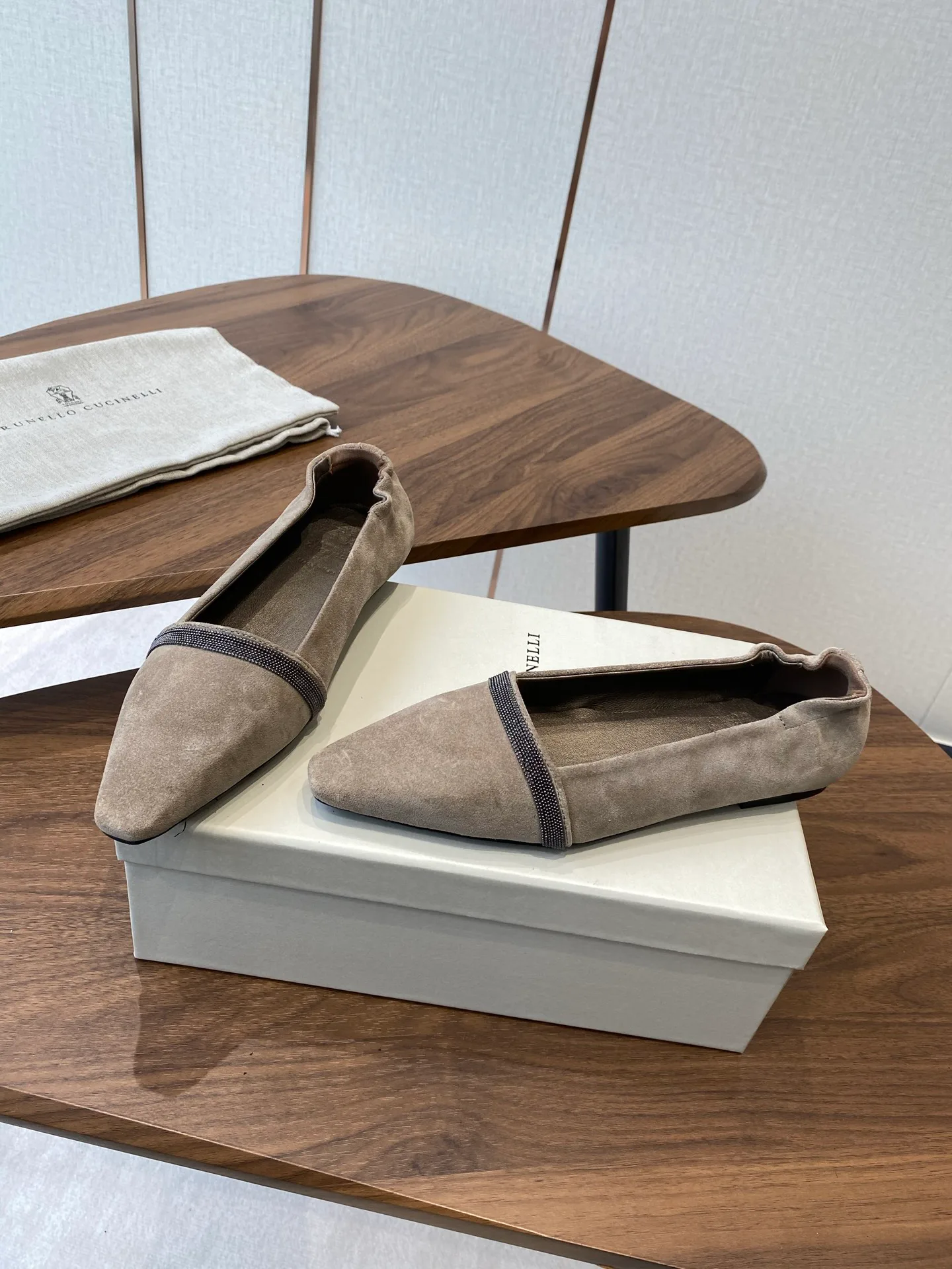 Балетки Женские Brunello Cucinelli 65877