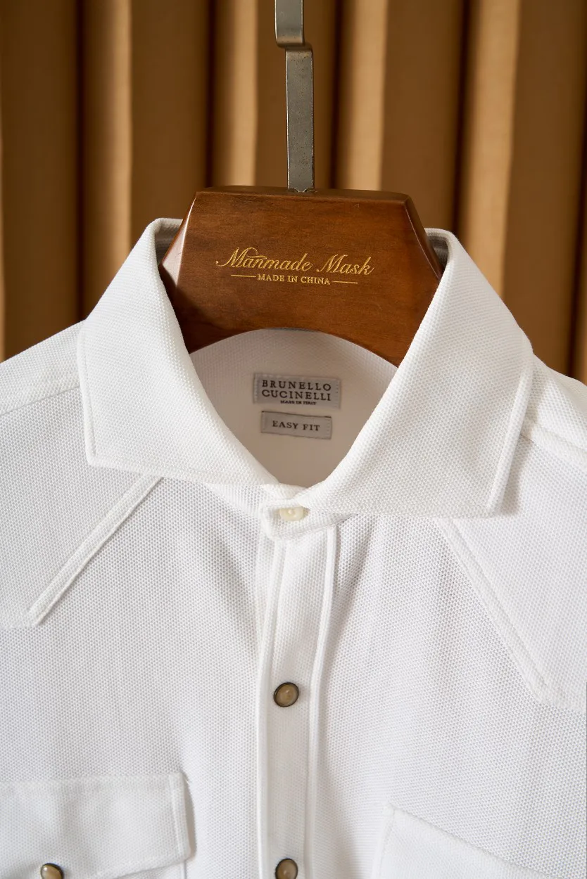 Рубашки Мужские Brunello Cucinelli 18509968