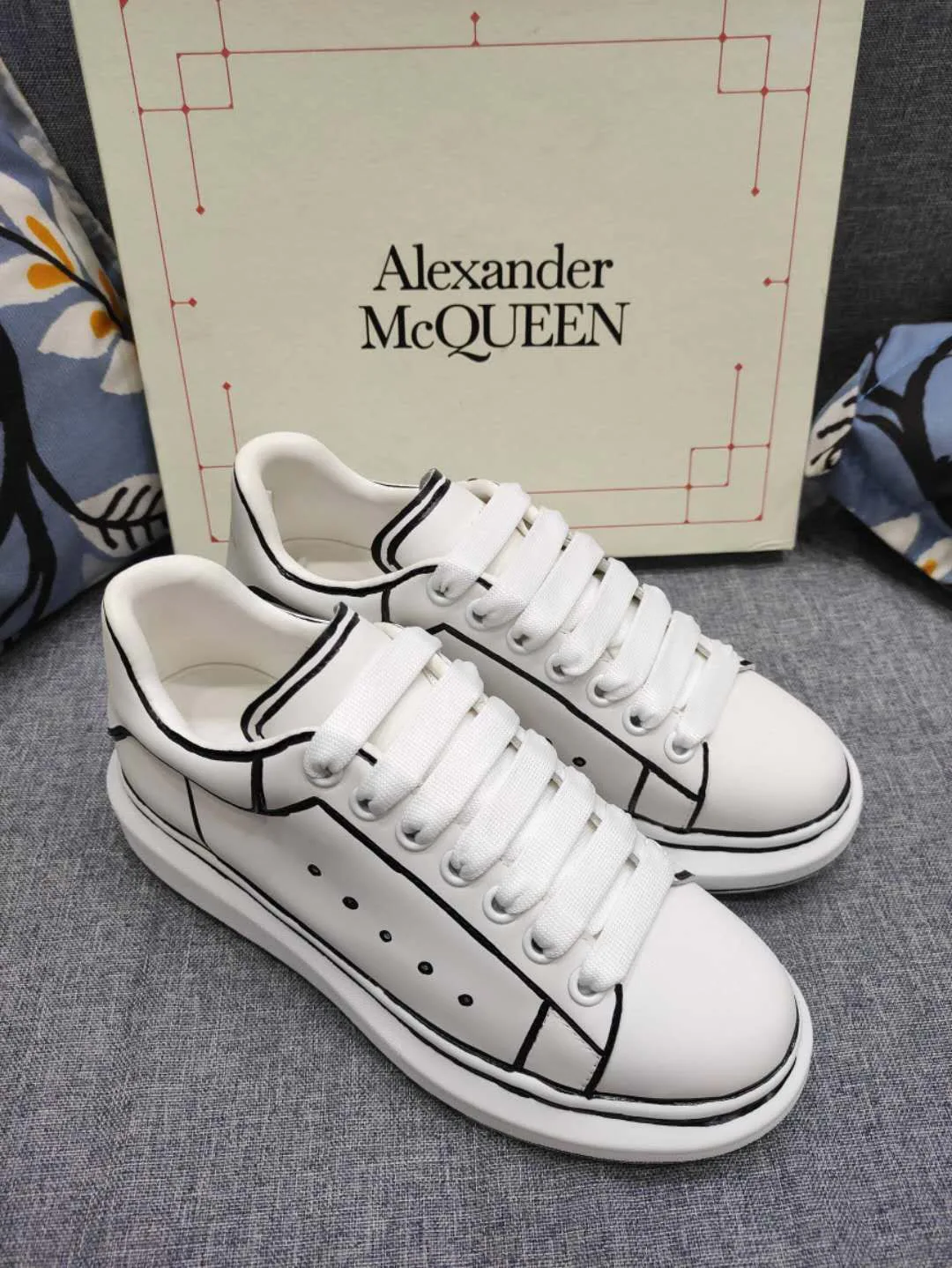 Кеды Женские Alexander Mcqueen 276176
