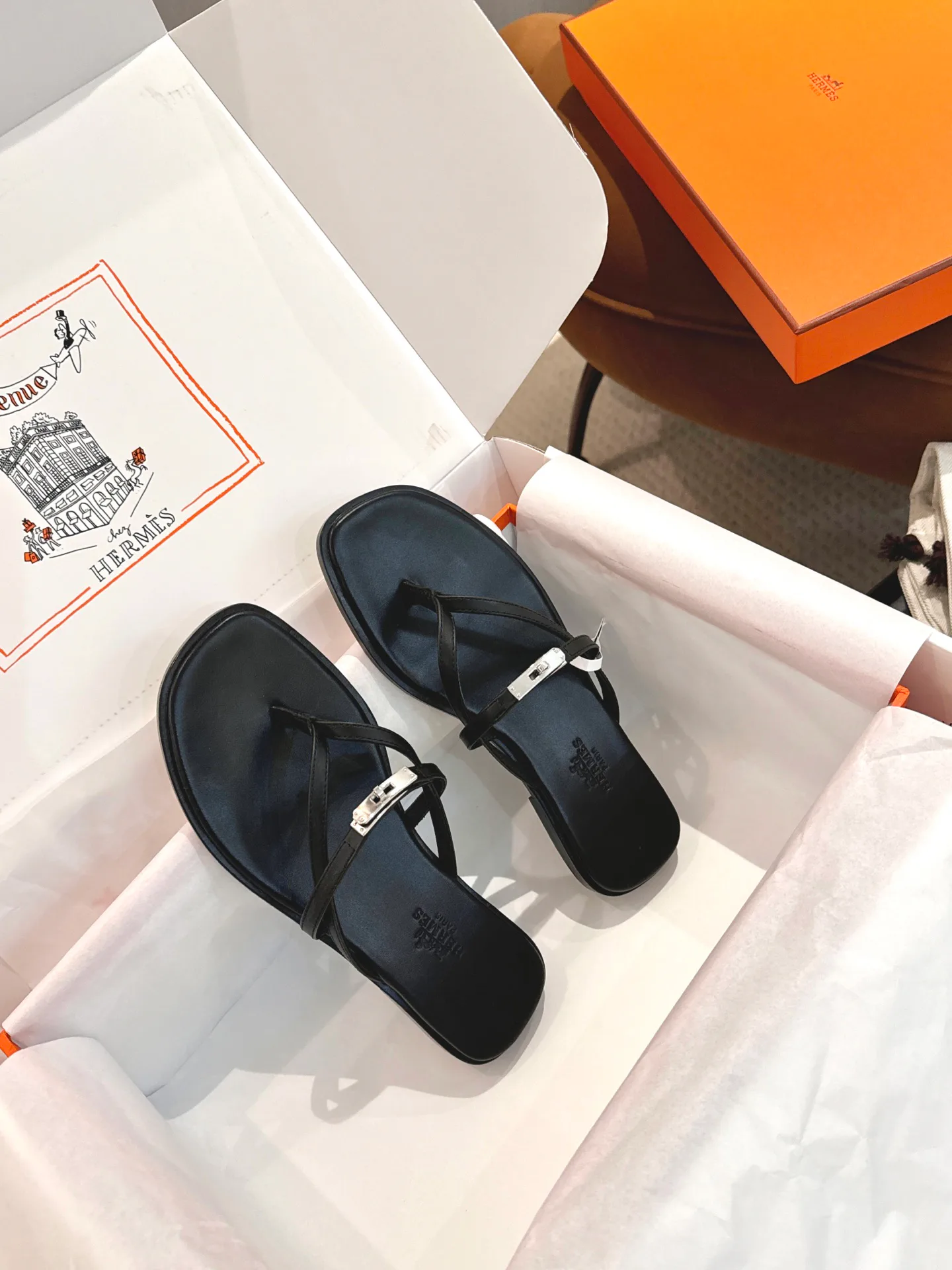 Шлепанцы Женские Hermes 11508158