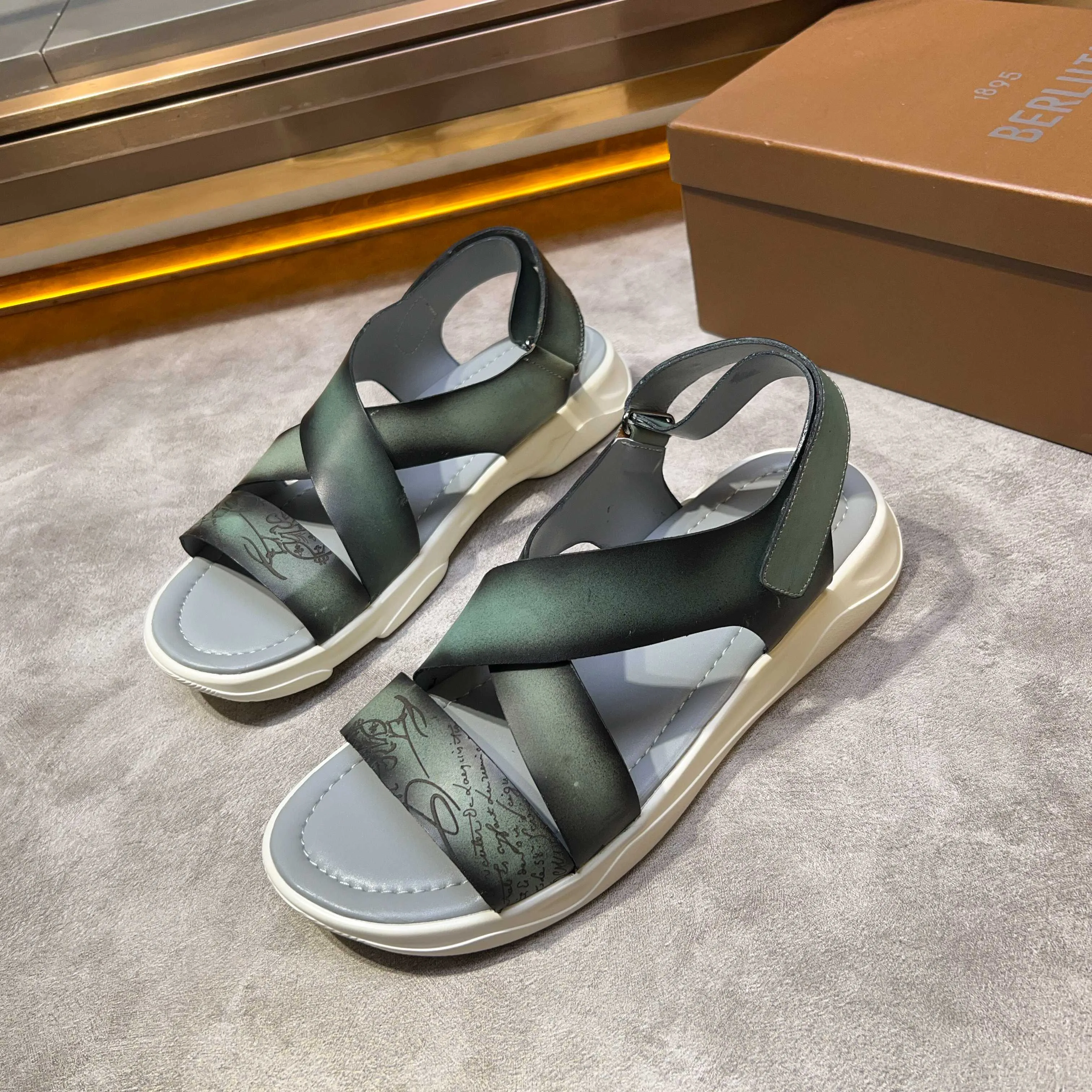 Шлепанцы Мужские Berluti 19391