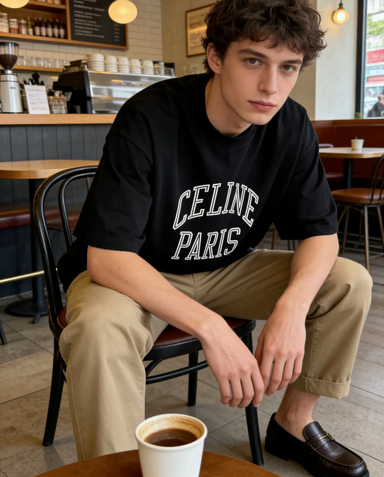 Футболки Мужские Celine 3444693