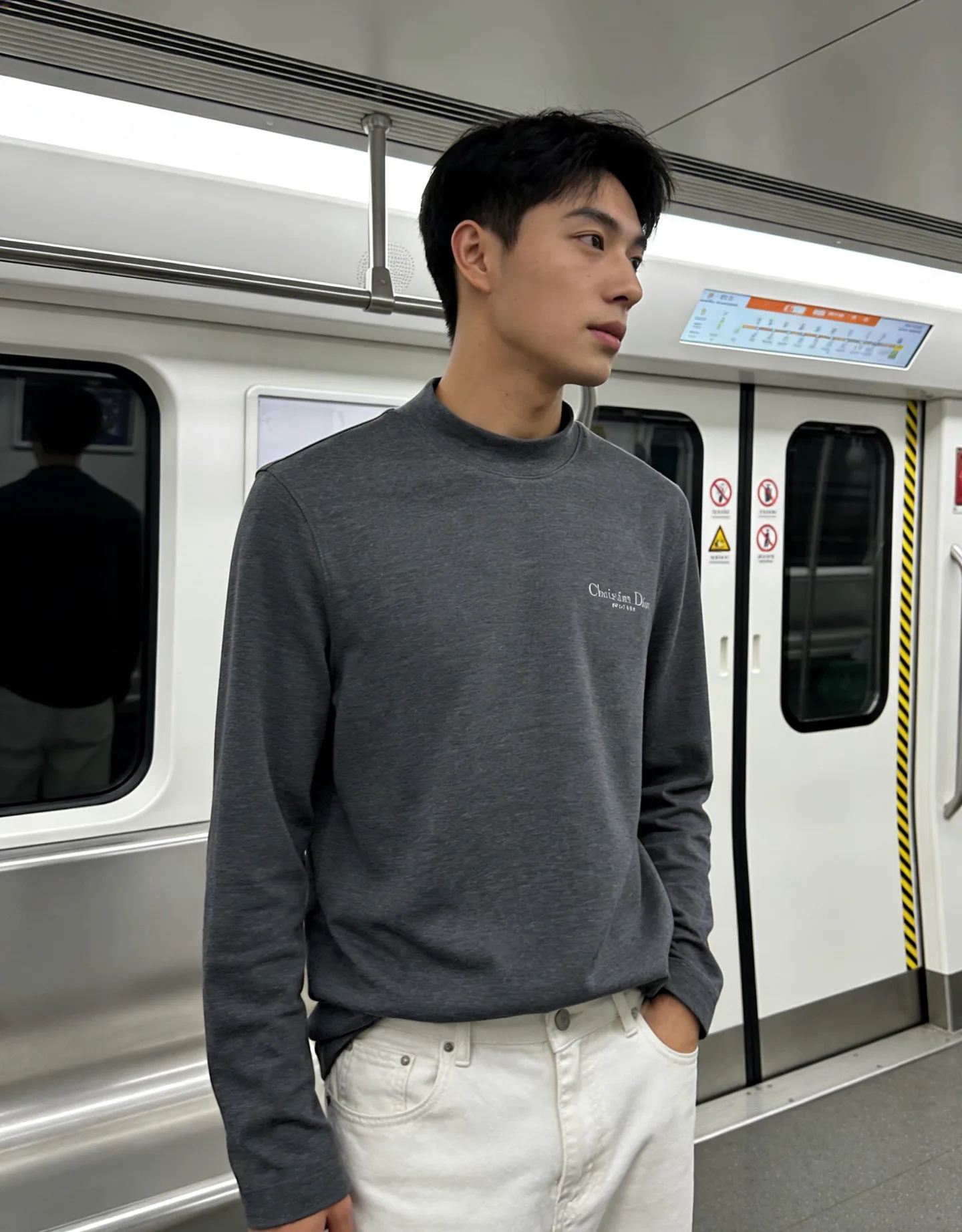 Лонгсливы Мужские Christian Dior 830525