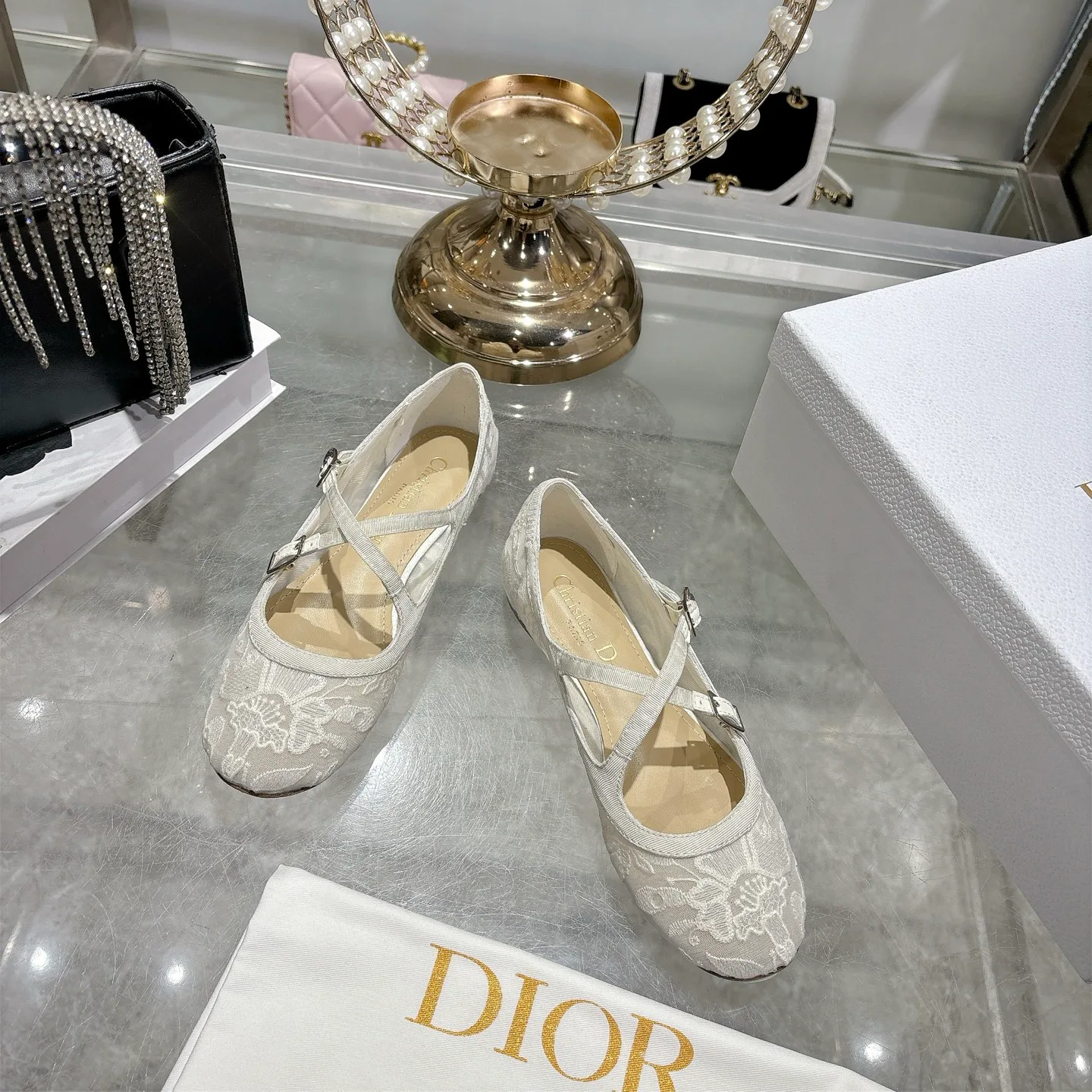 Балетки Женские Christian Dior 10926782