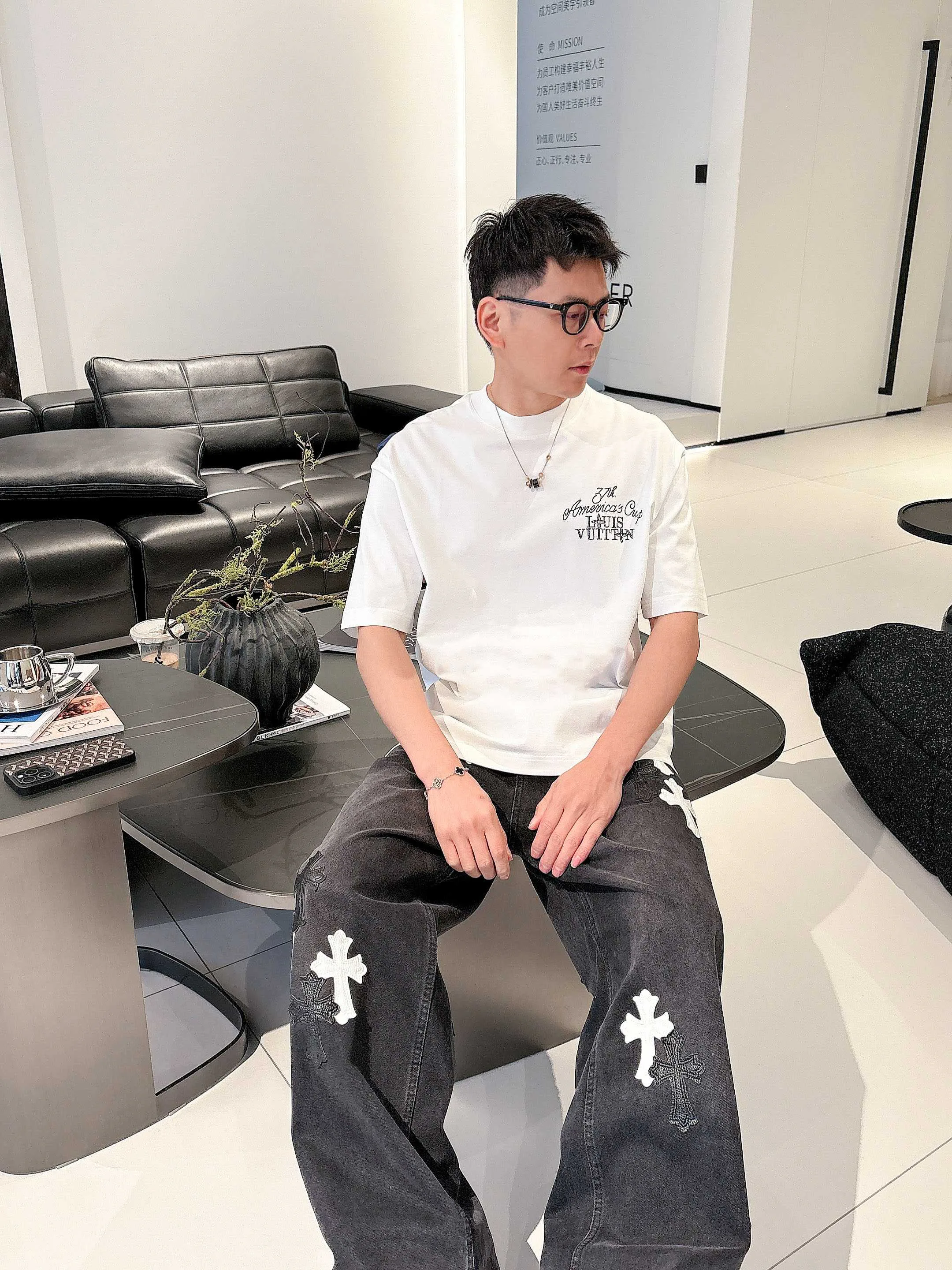 Футболки Мужские Louis Vuitton 20245