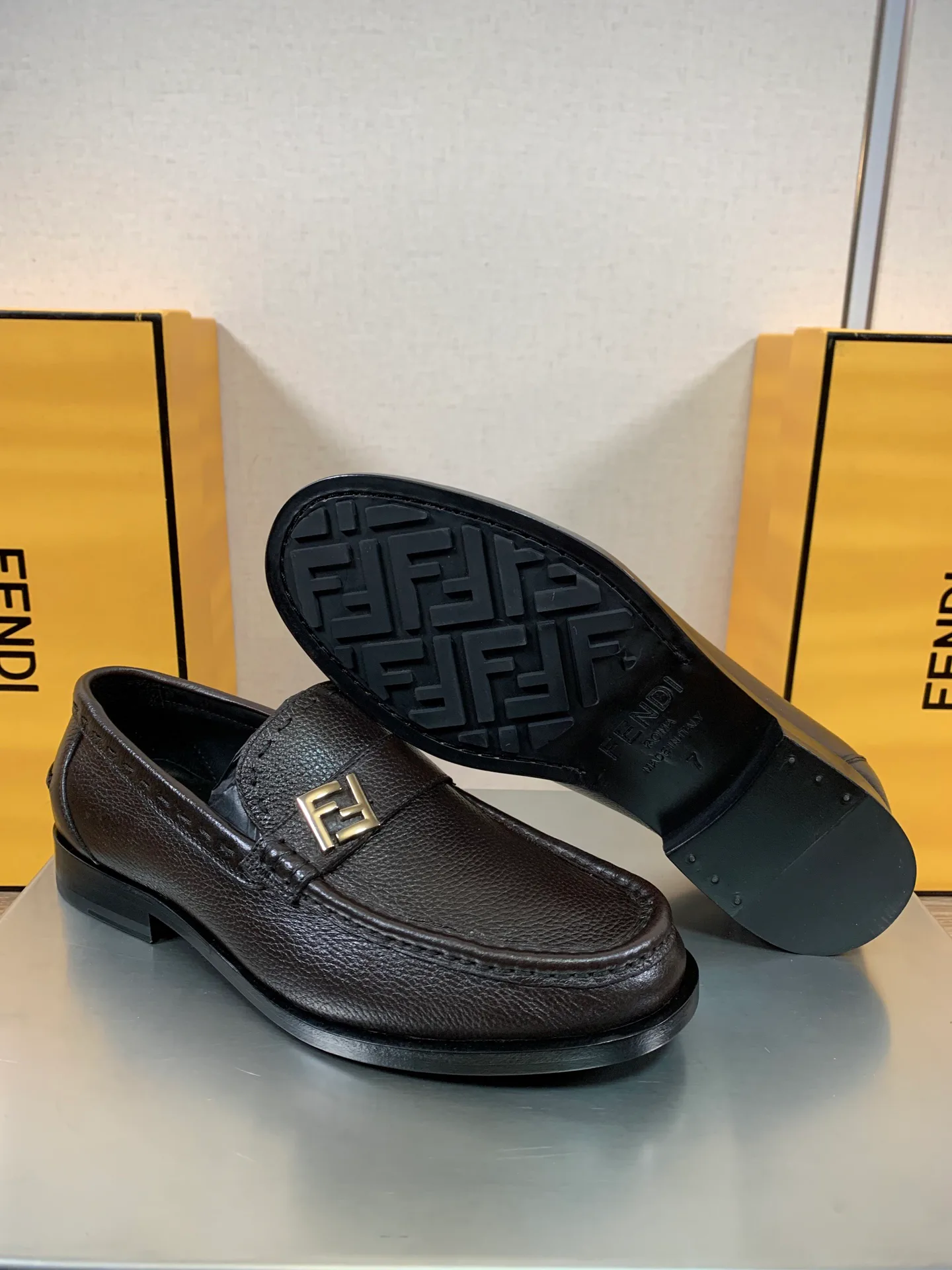 Лоферы И Туфли Мужские Fendi 957482