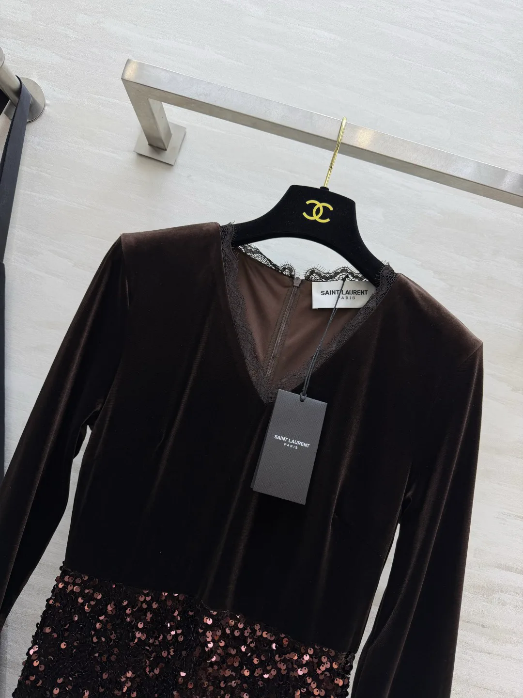 Платья Женские Saint Laurent 19238825